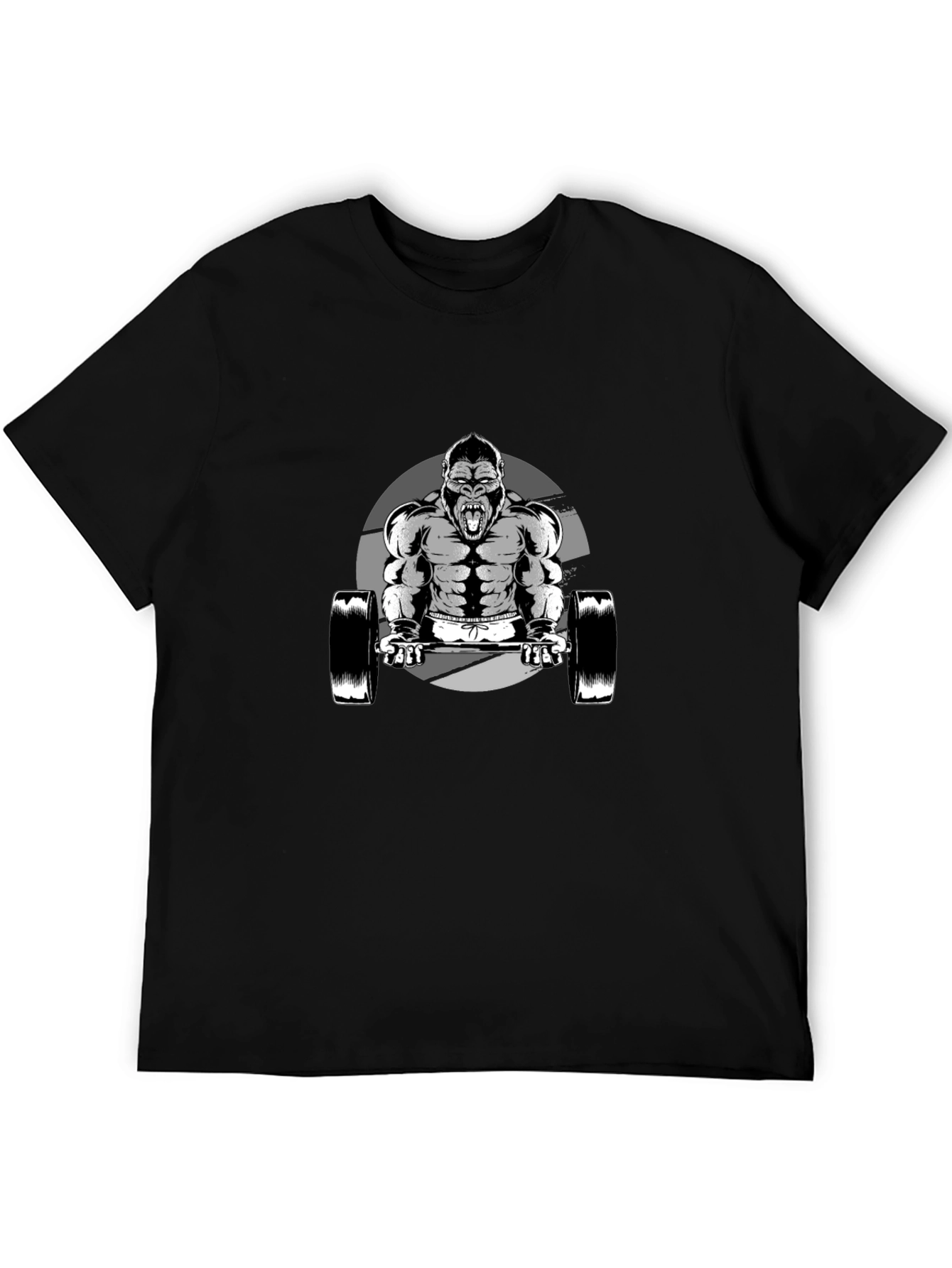 Black Gorilla Gym Black T-Shirt view 5