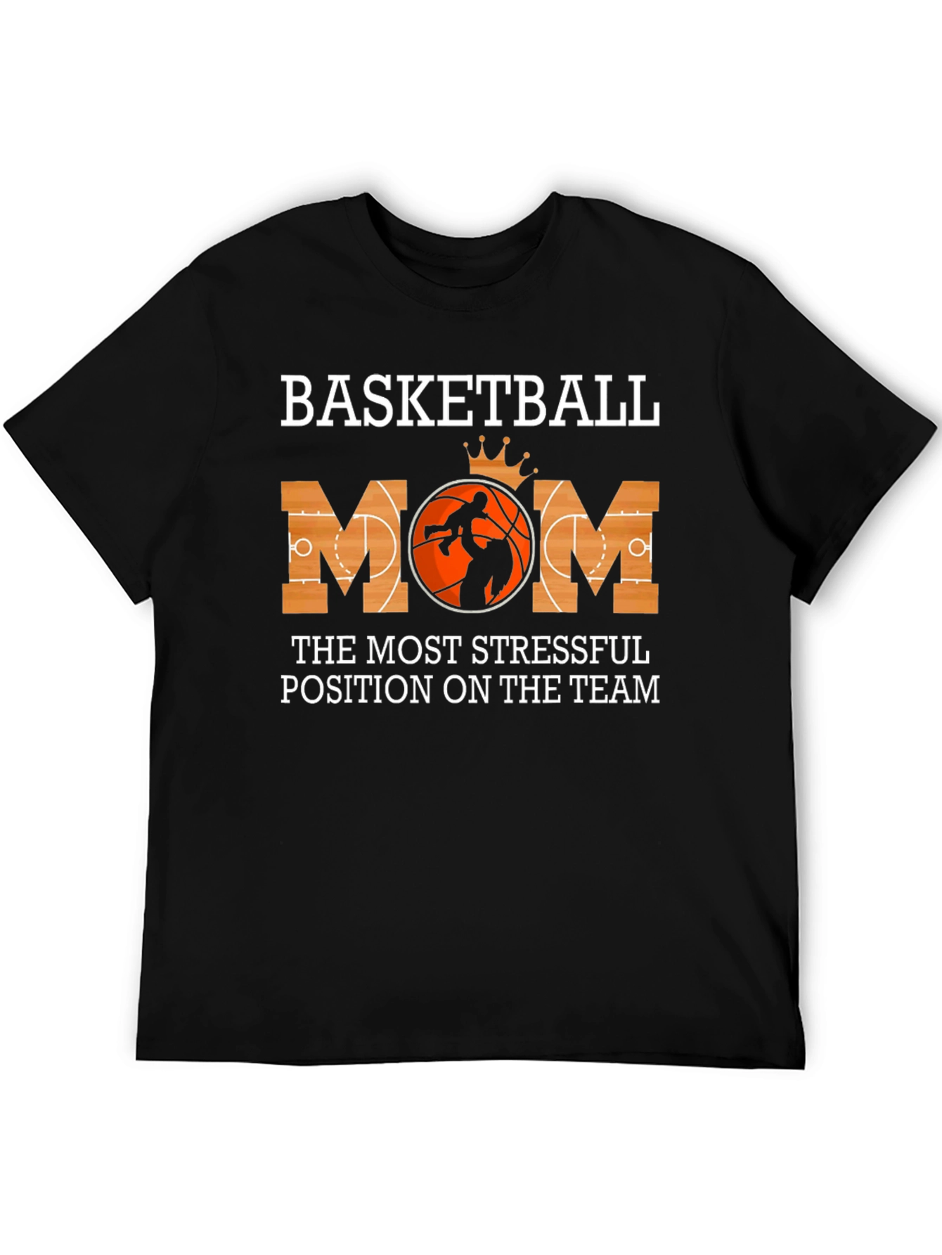 Basketball Mom Graphic T-Shirt - 5