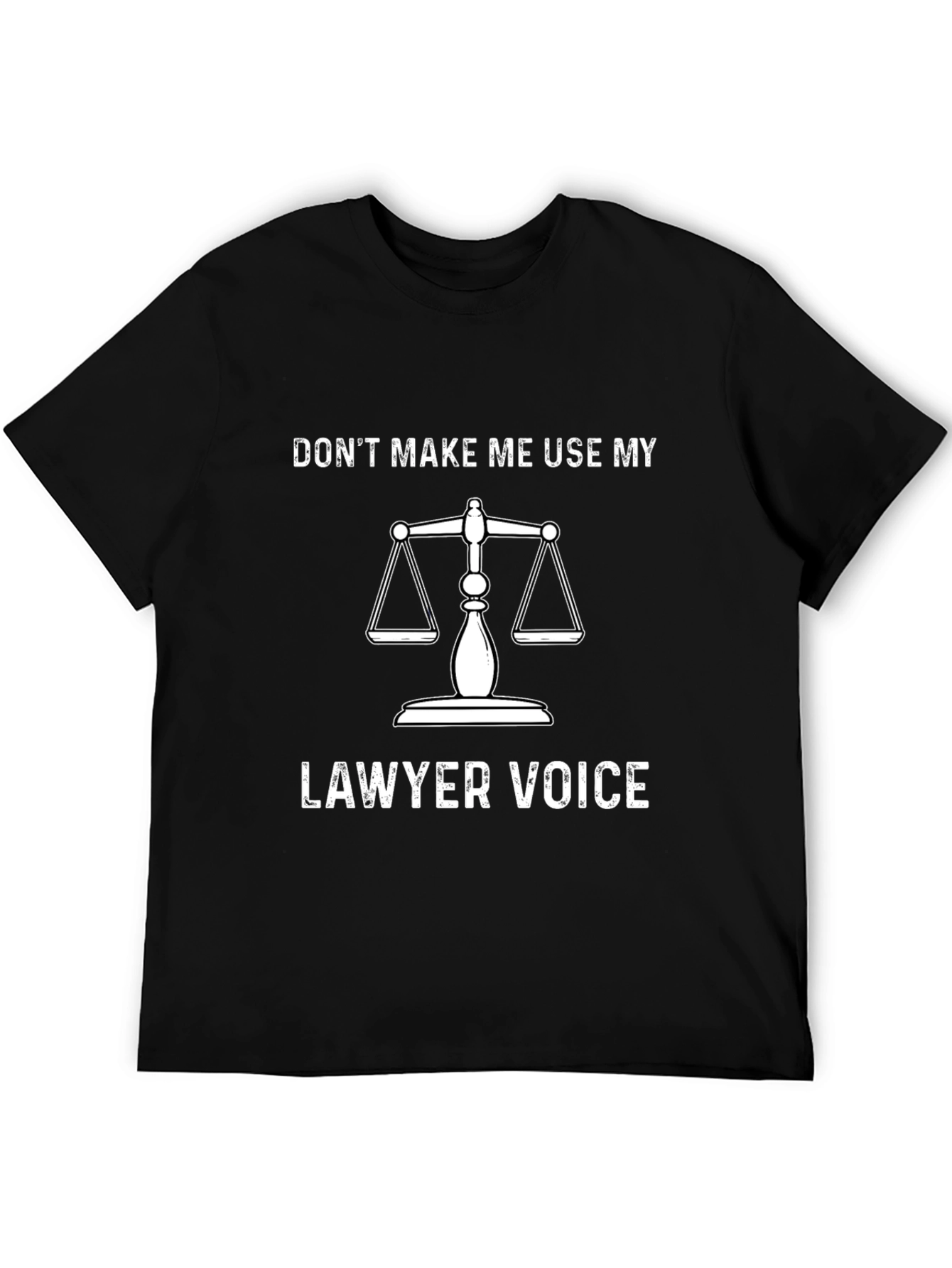 Black Lawyer Voice Graphic Tee - Unisex Adult view 5