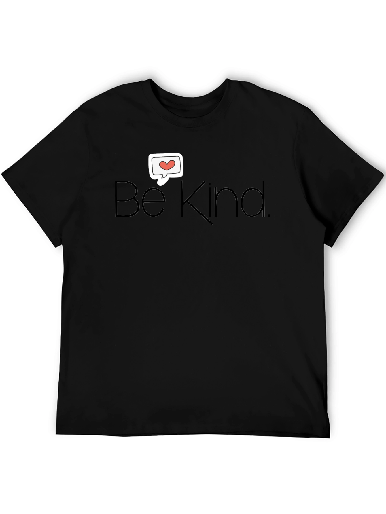 Black Be Kind Graphic T-Shirt view 5