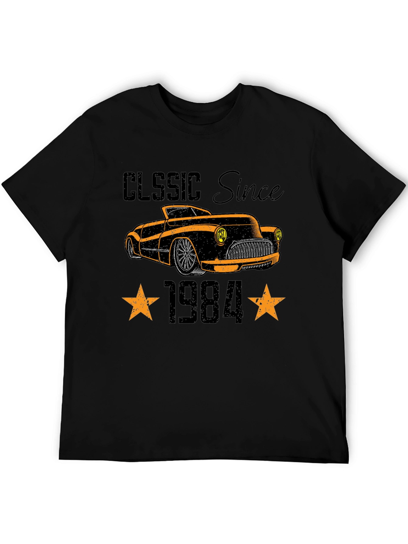 Classic Since 1984 Car Graphic T-Shirt - 5