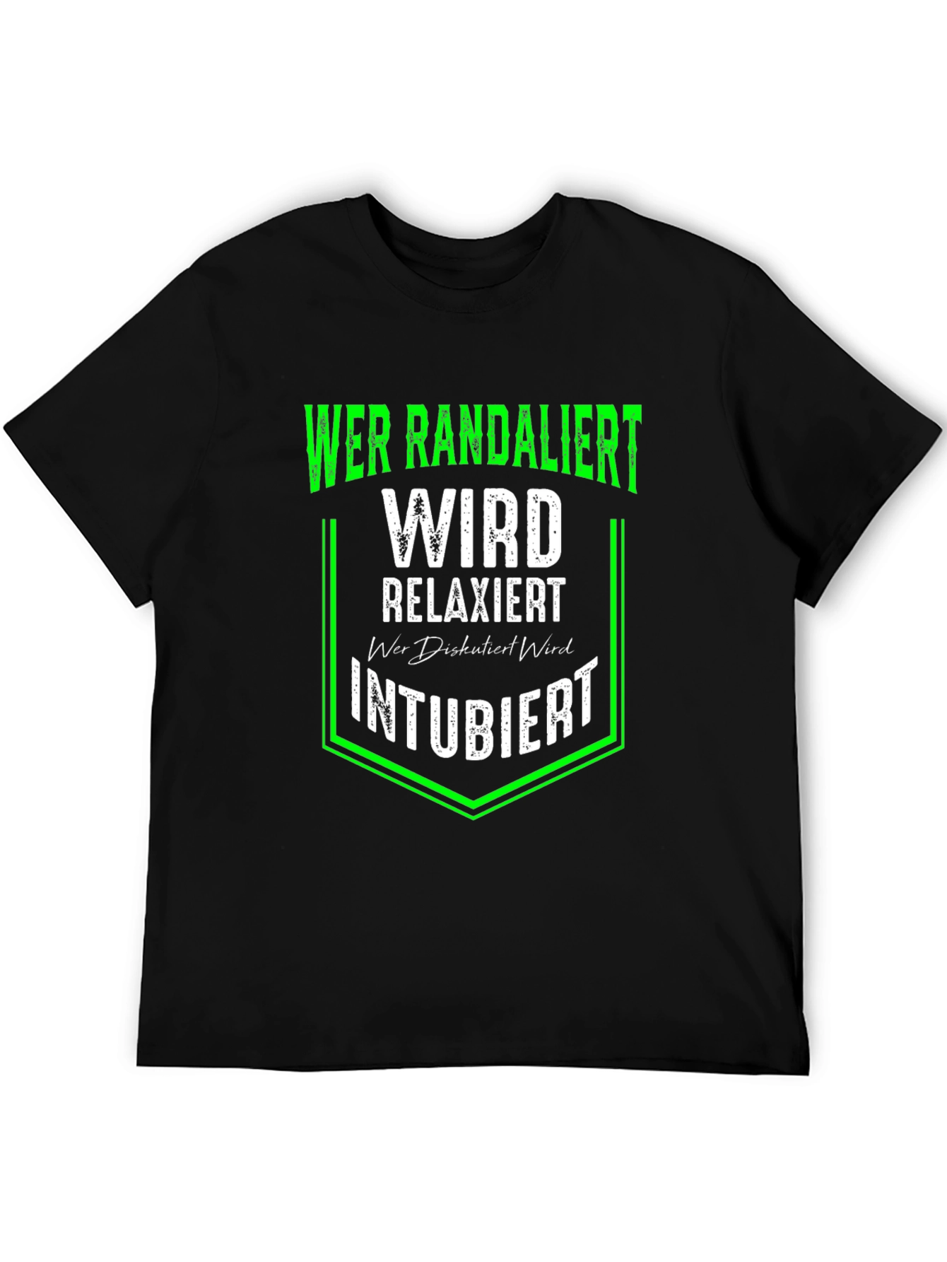 Wer Randaliert T-Shirt - Funny German Humor Tee - 5