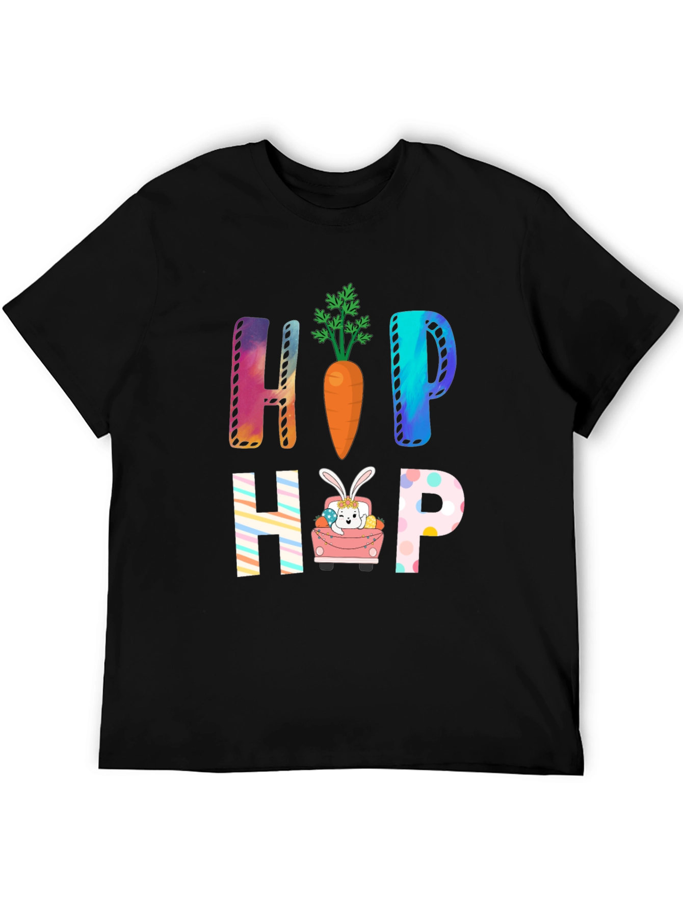 Black Easter Hop T-Shirt view 5