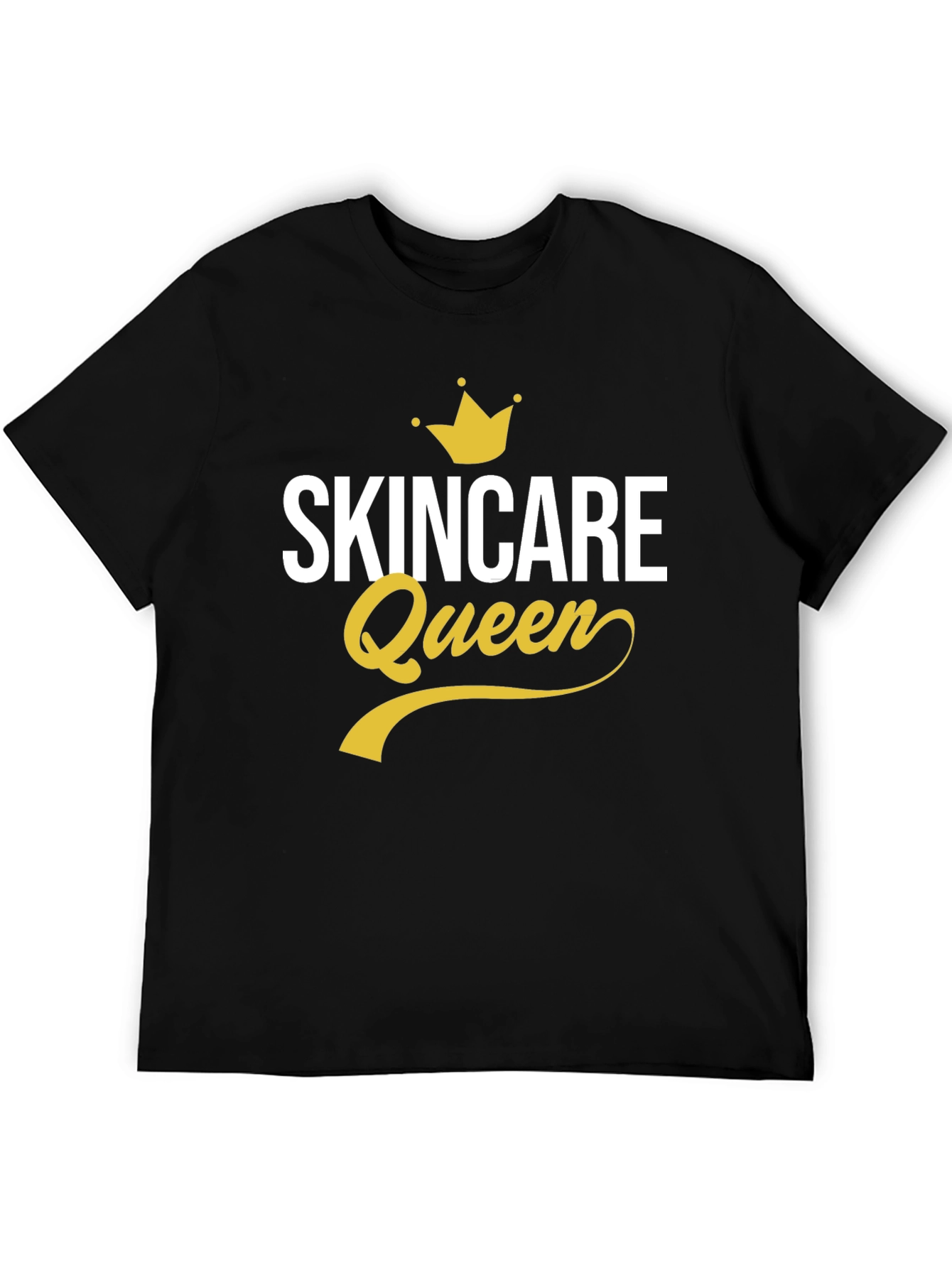 Black Skincare Queen Graphic T-Shirt - Stylish & Comfy view 5