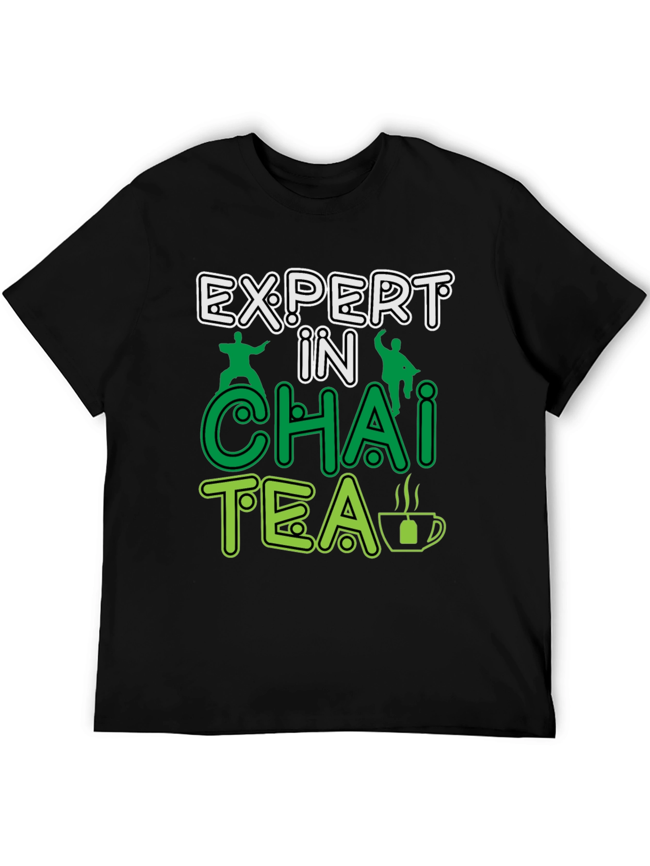Black Expert in Chai Tea T-Shirt -  Funny Tea Lover Gift view 5