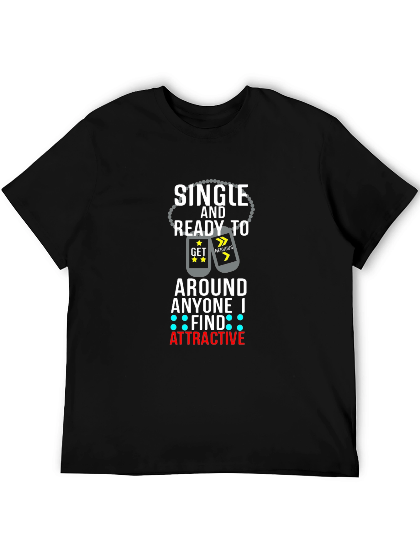 Black Single and Ready T-Shirt view 5
