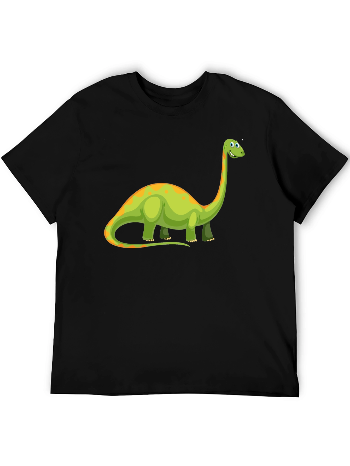 Black Dinosaur Graphic Black T-Shirt view 5