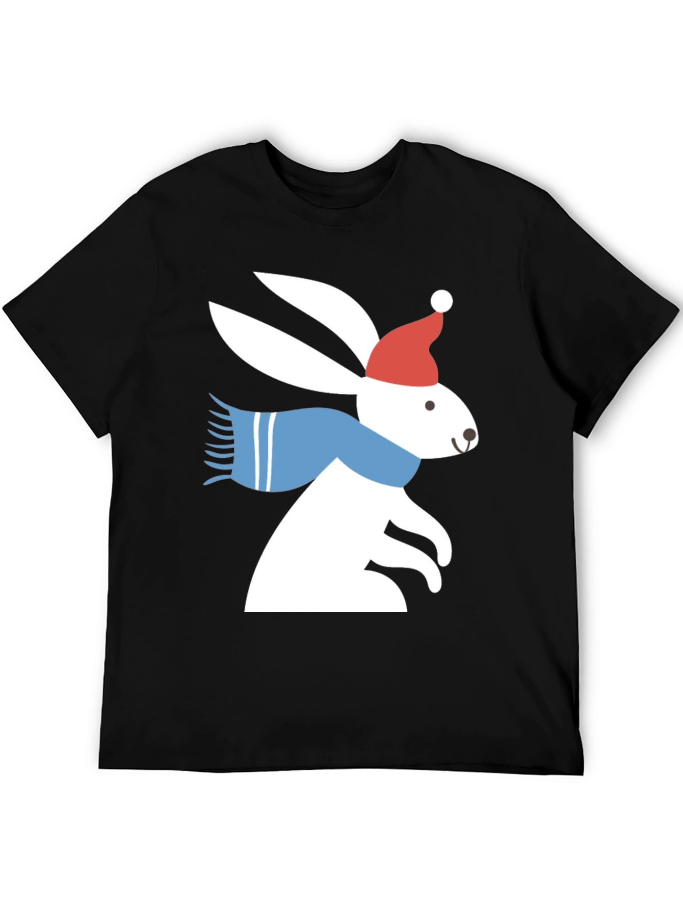 Festive Bunny Graphic Tee - 5