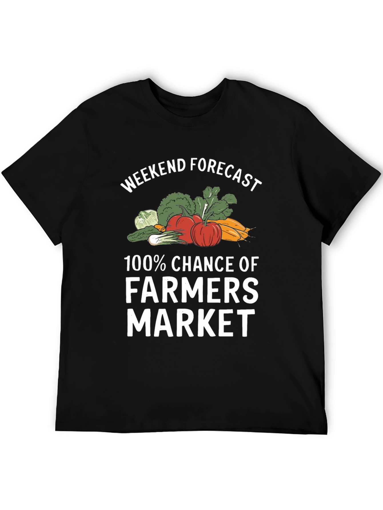 Black Farmer's Market Weekend T-Shirt view 5