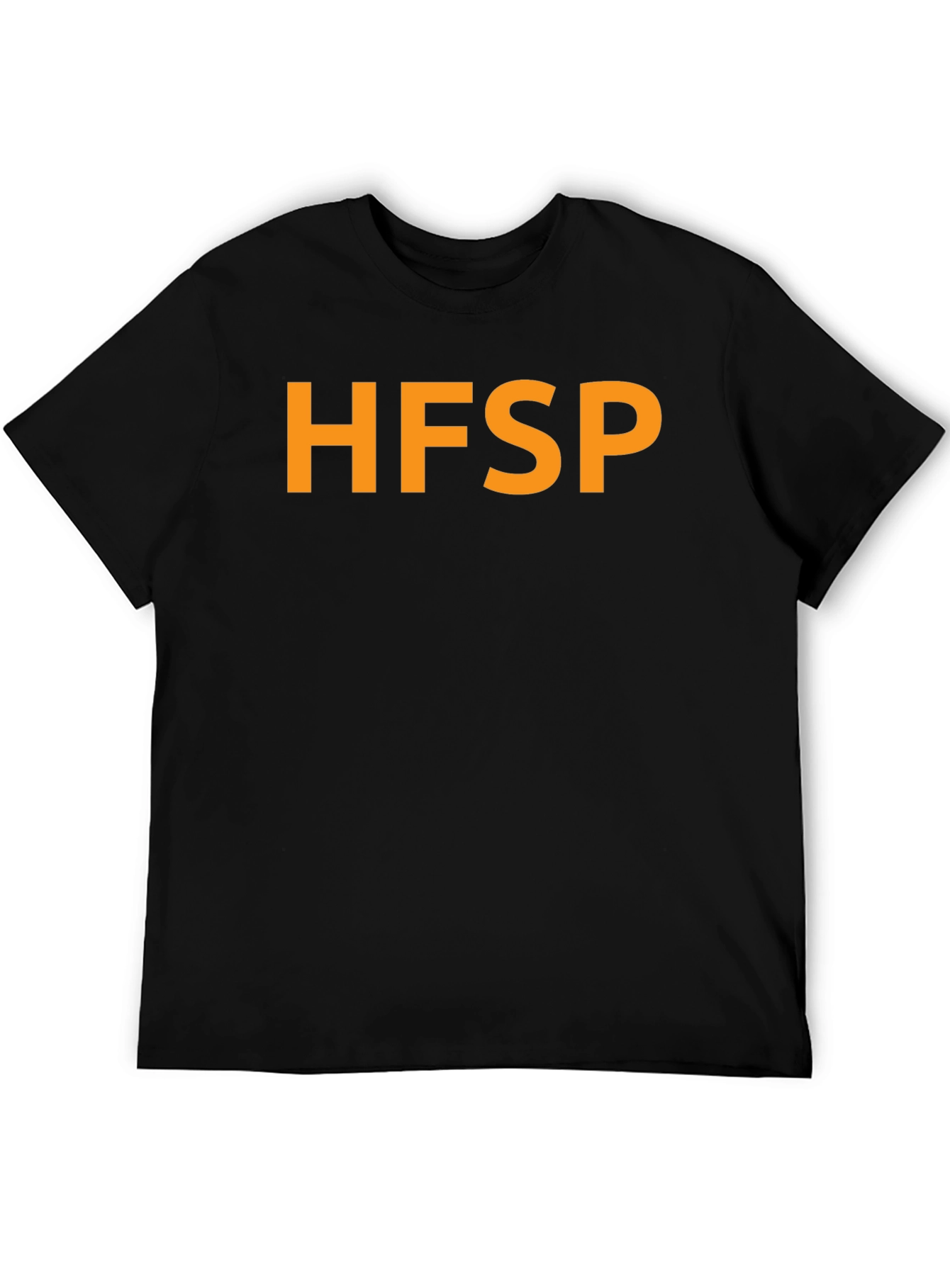 Black HFSP Bold Tee - Classic Black Cotton Blend view 5