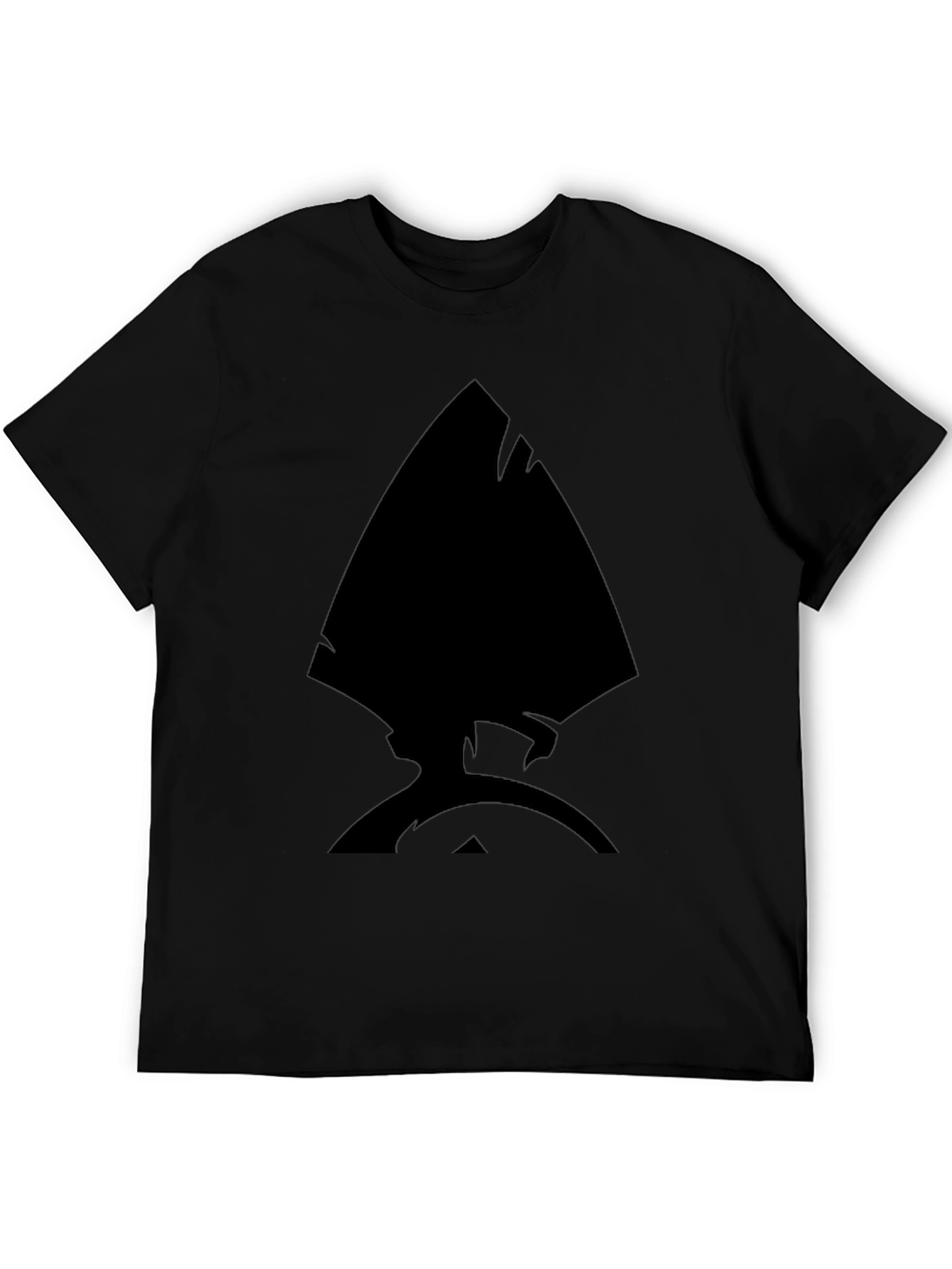 Ace Spade Graphic Tee - Black Casual T-Shirt - 5