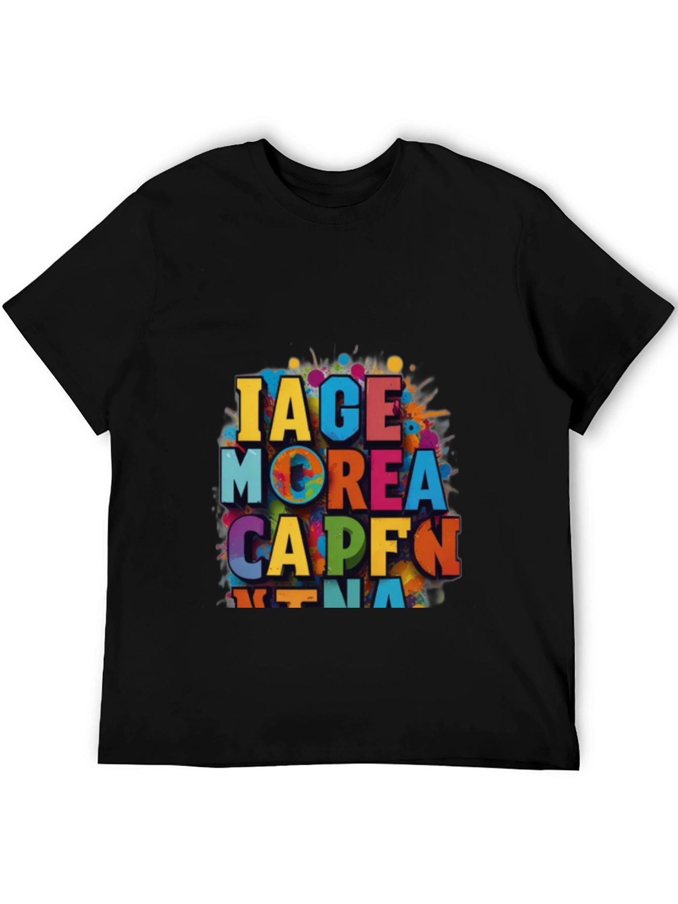 Black IACE MOREA CAPFN KTNA Graphic Tee view 5
