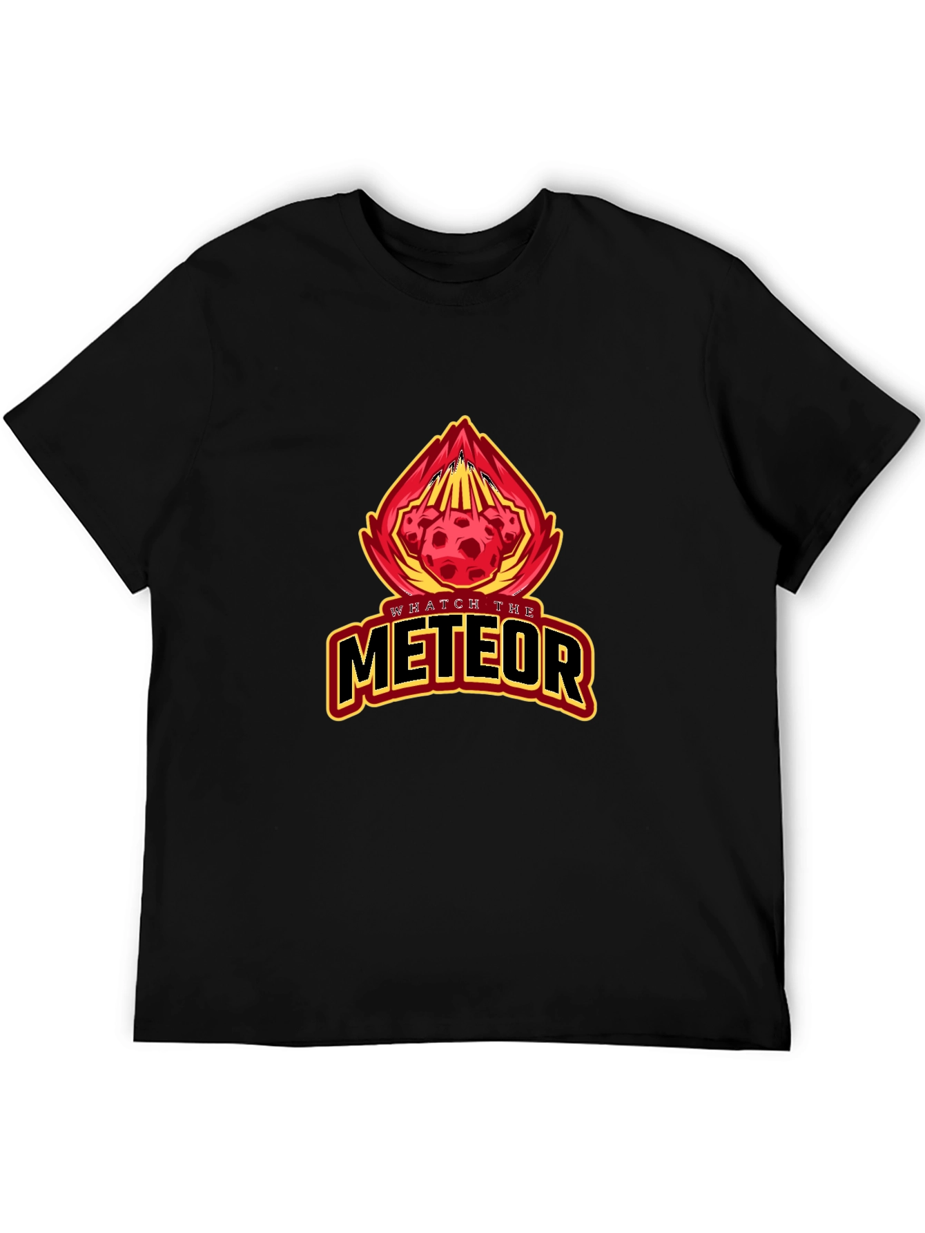 Black Watch the Meteor Black Graphic Tee view 5