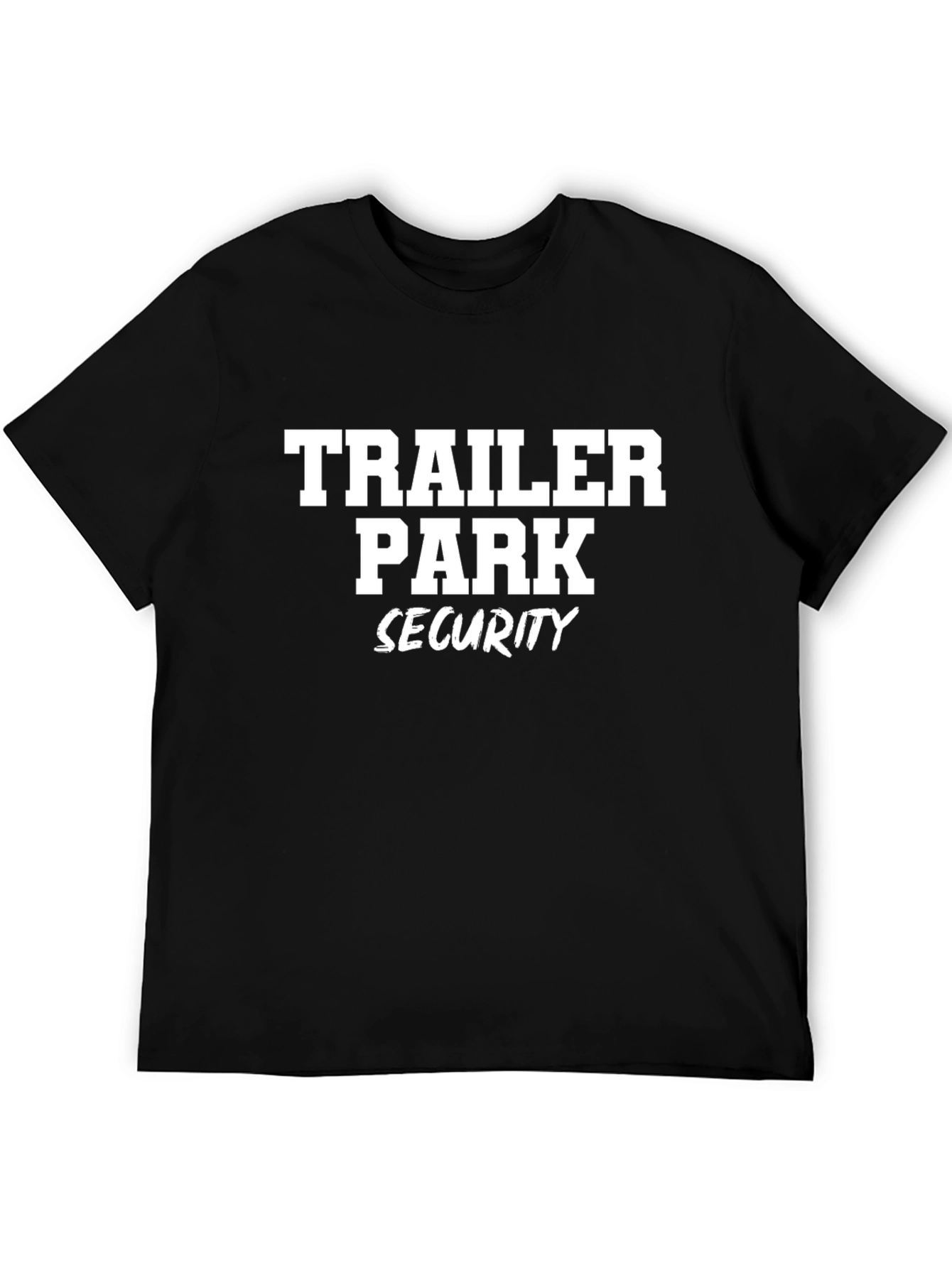 Black Trailer Park Security Black T-Shirt view 5