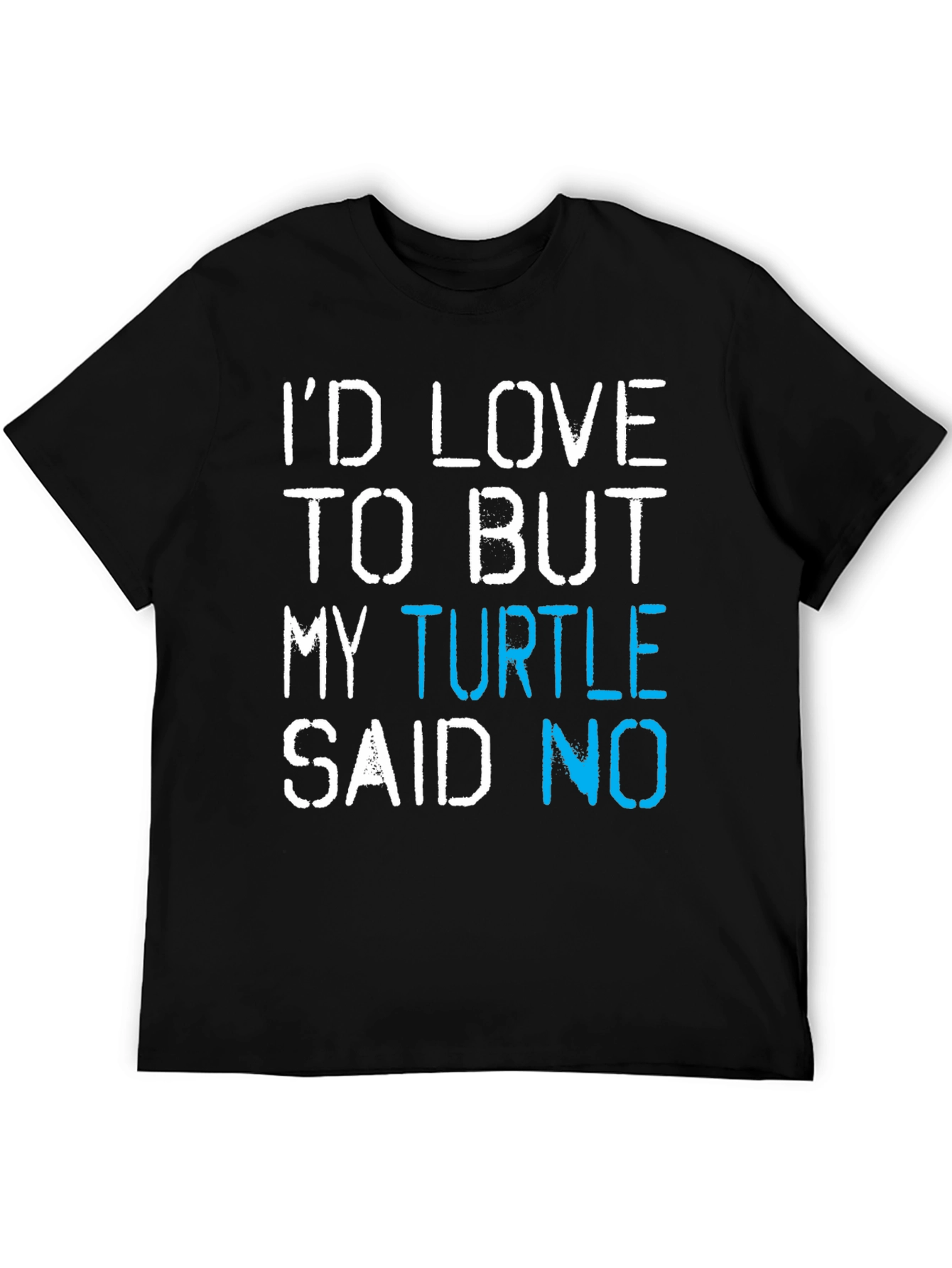 Black Turtle Said No Graphic T-Shirt view 5