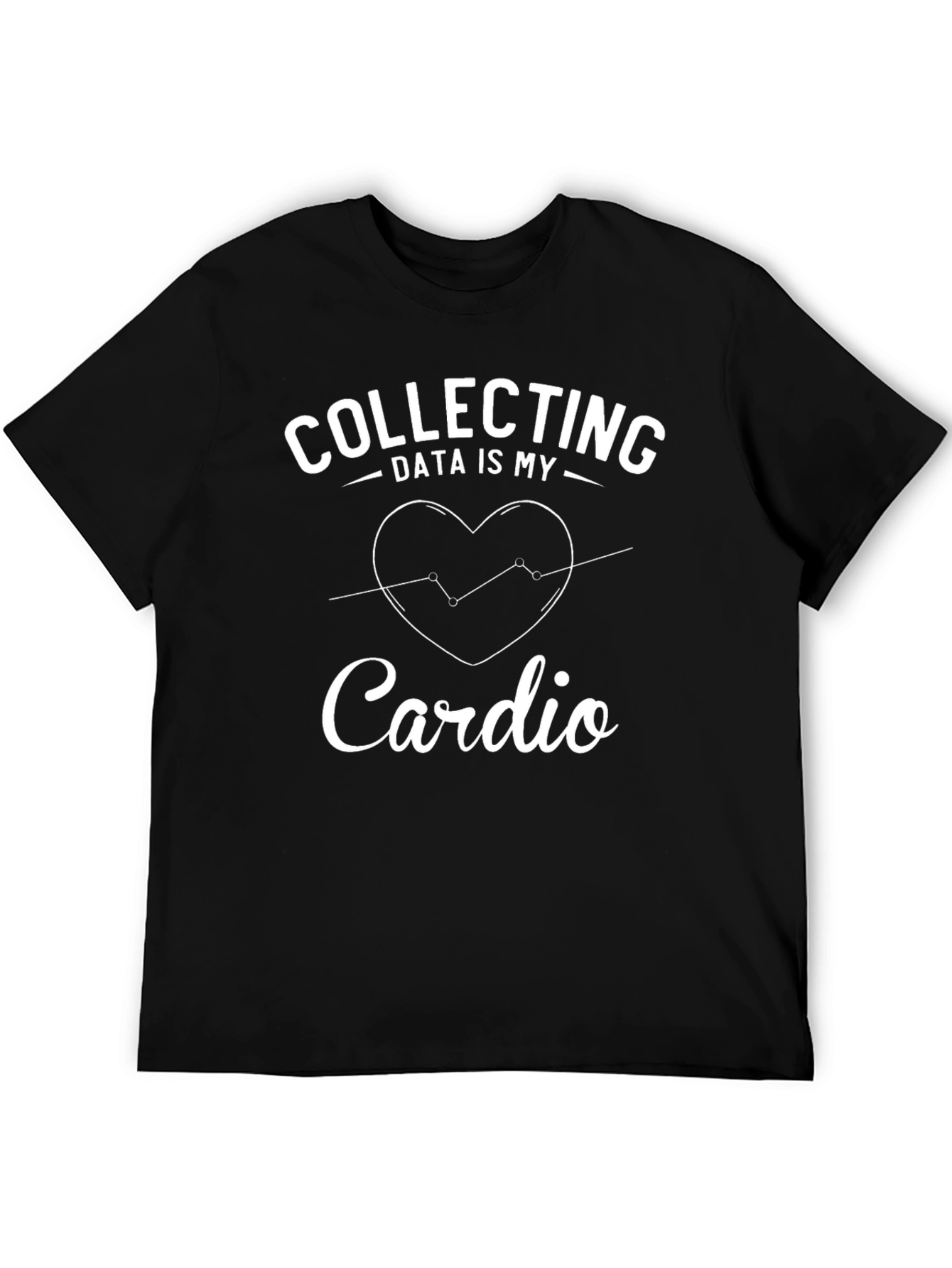 Black Data Collection Cardio T-Shirt view 5