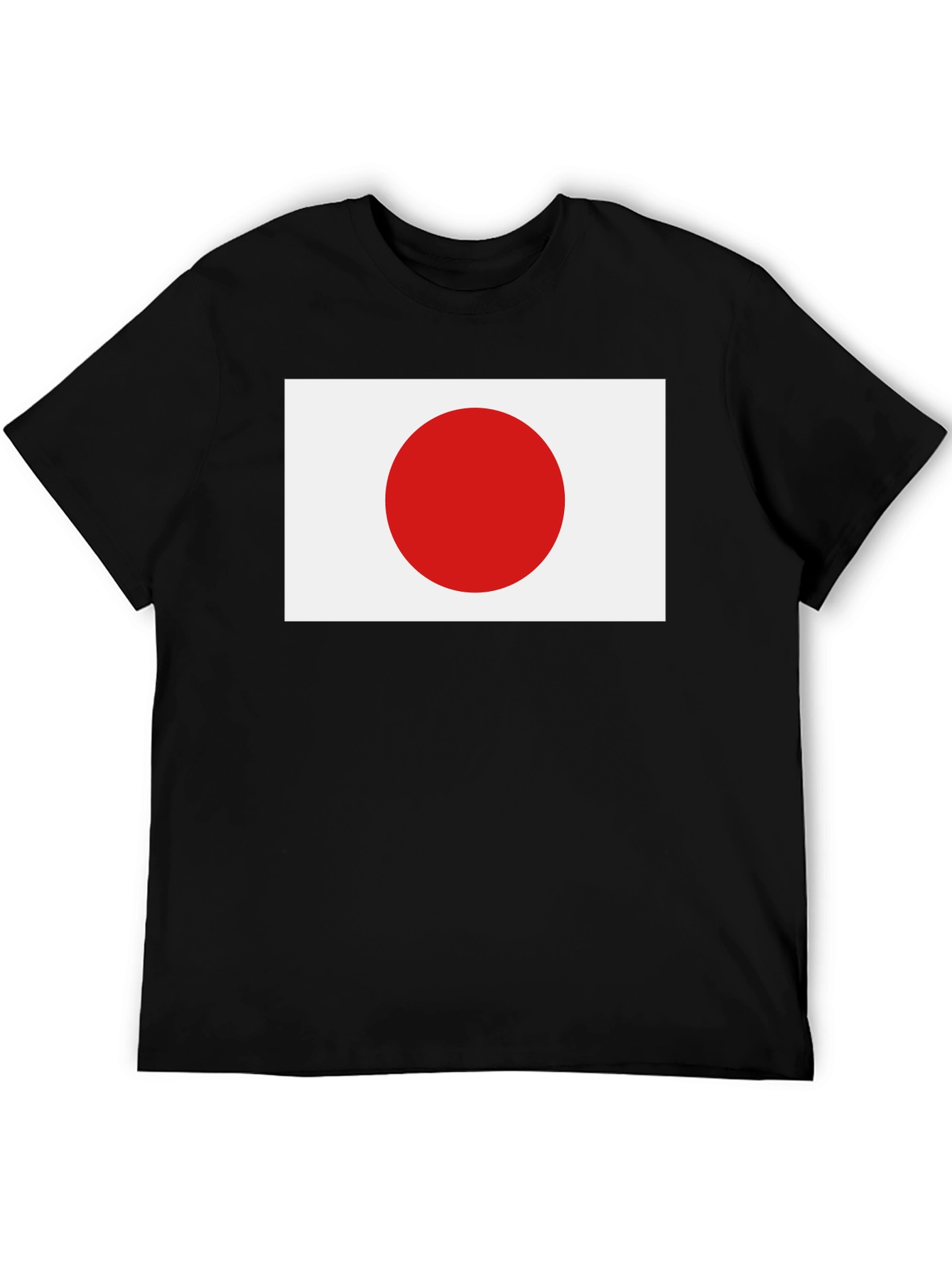 Black Japan Flag T-Shirt - Classic Patriotic Tee view 5