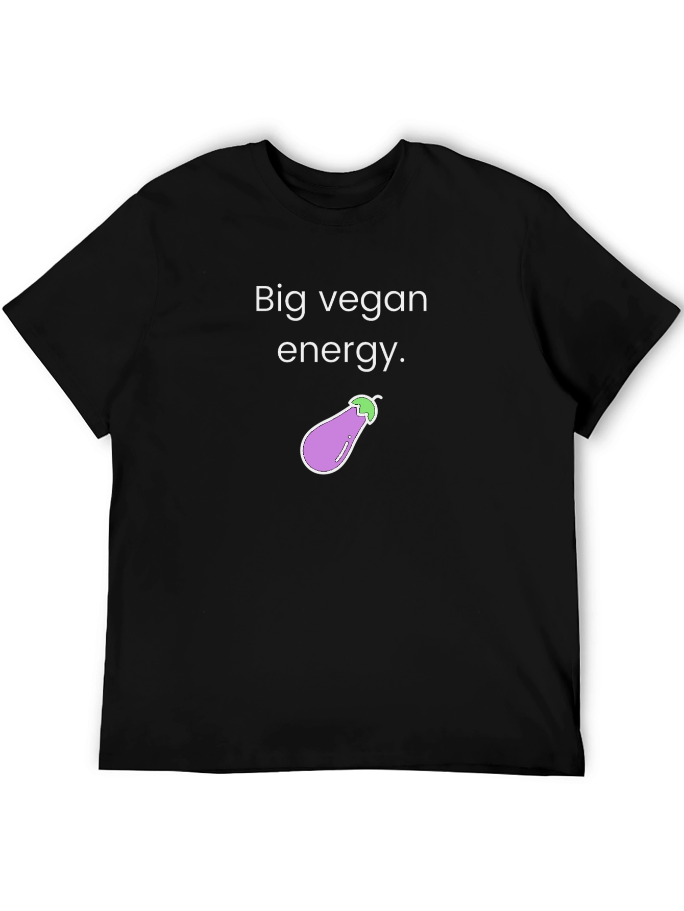 Big Vegan Energy T-Shirt - Unisex Crew Neck - 5