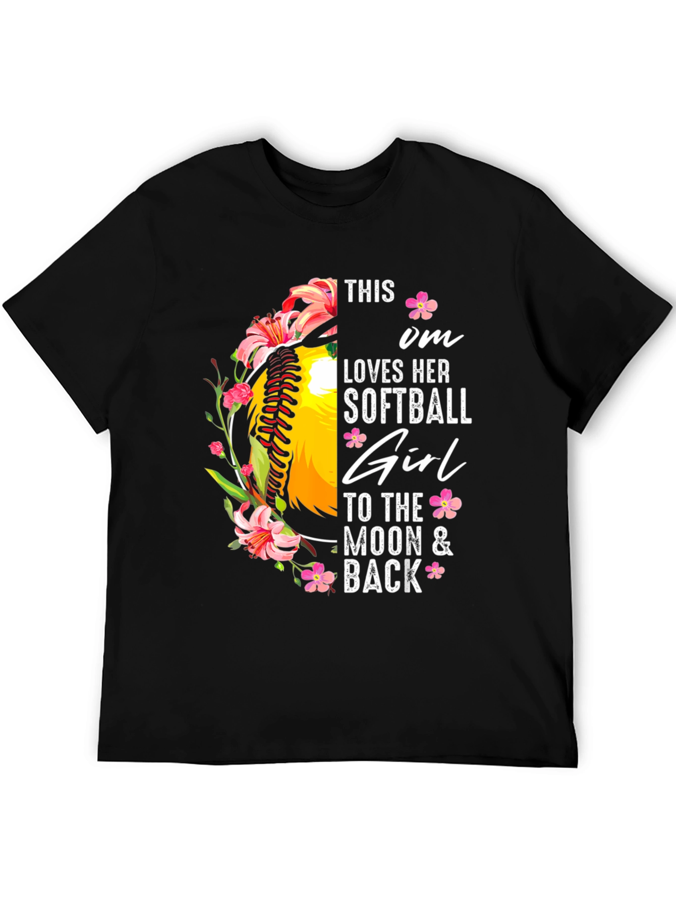 Softball Mom Graphic Tee - Gift for Softball Moms - 5