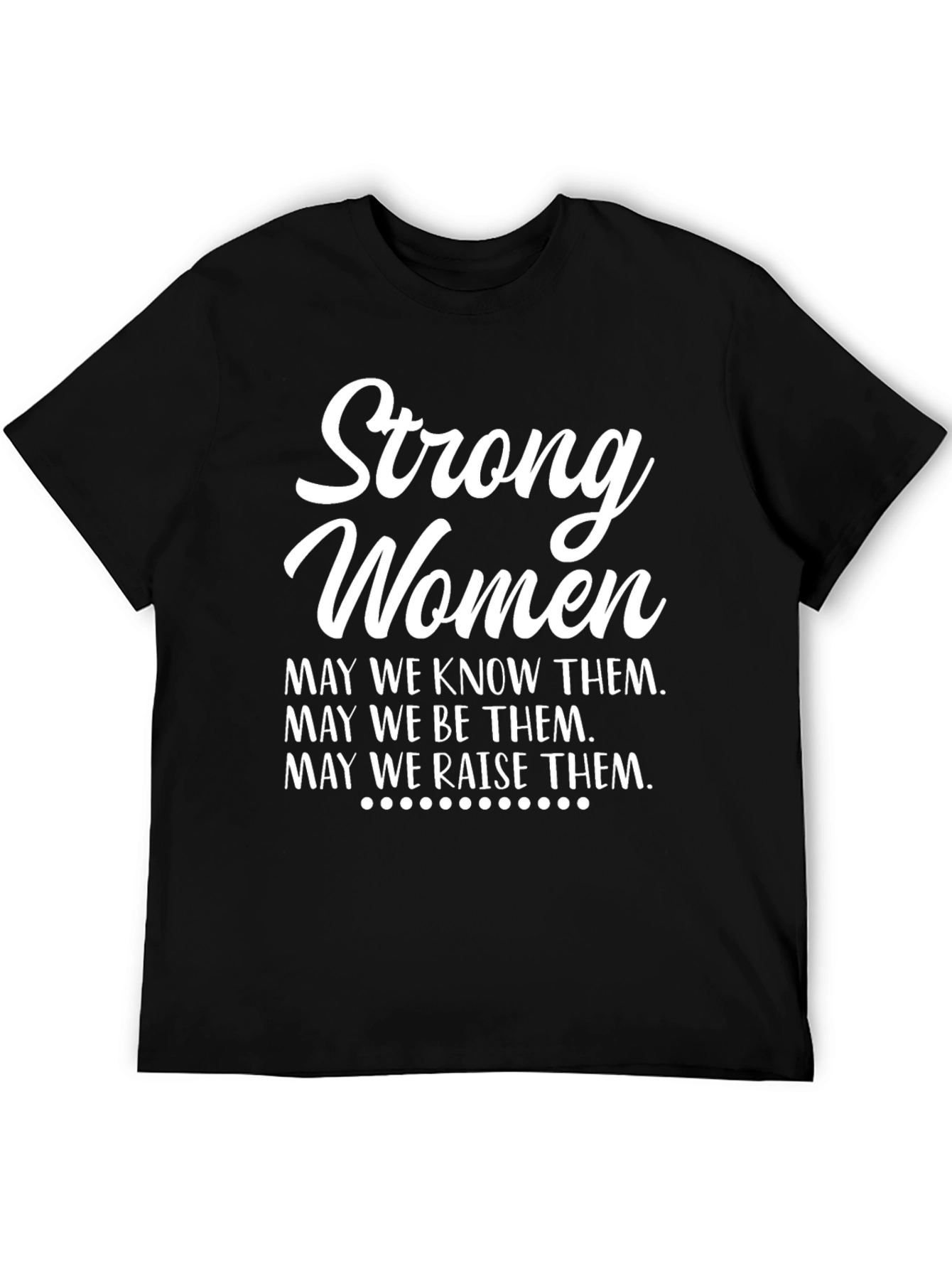 Black Strong Women Graphic T-Shirt - Empowering Feminism Tee view 5