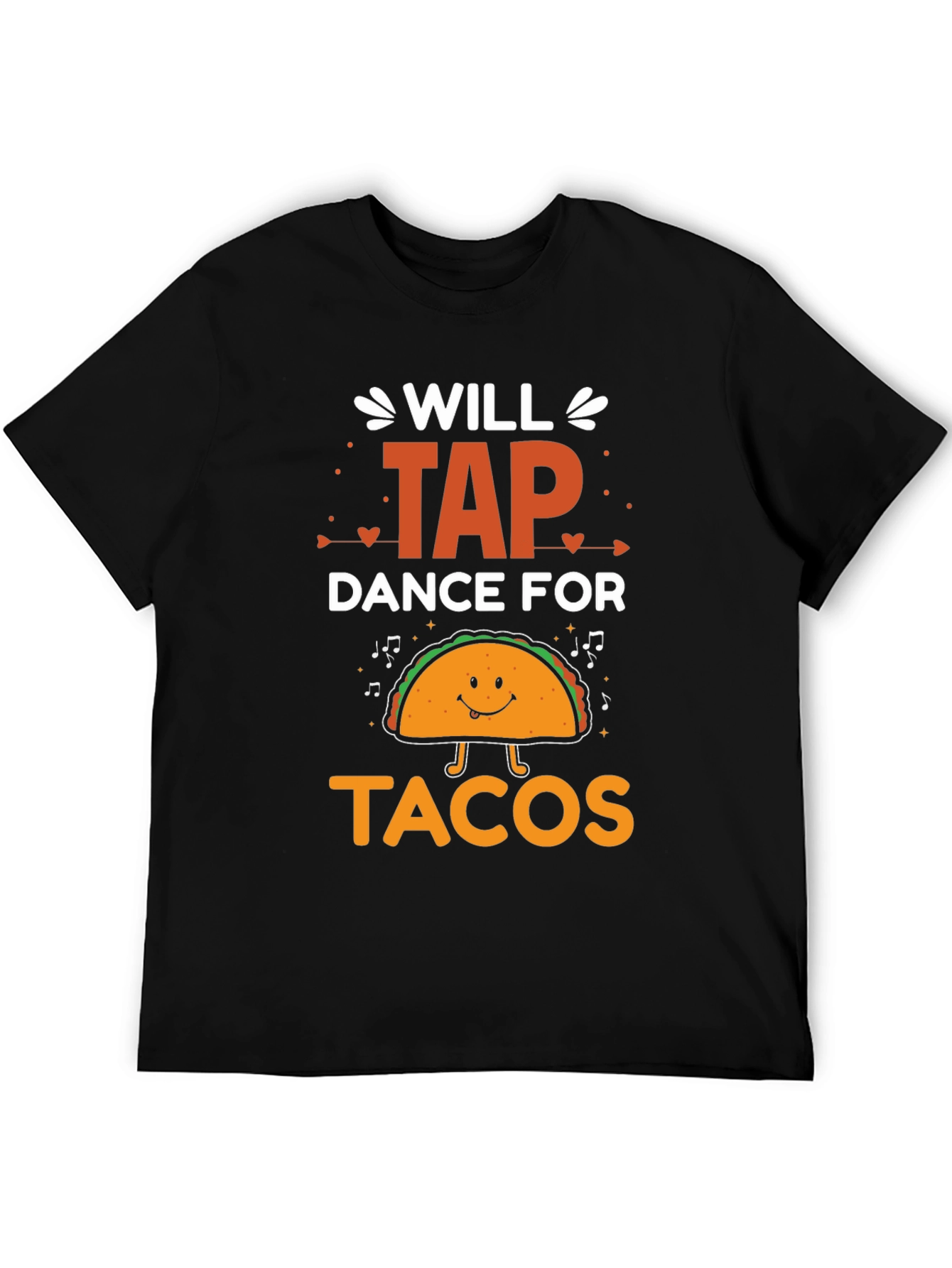 Black Will Tap Dance For Tacos Graphic Tee view 5