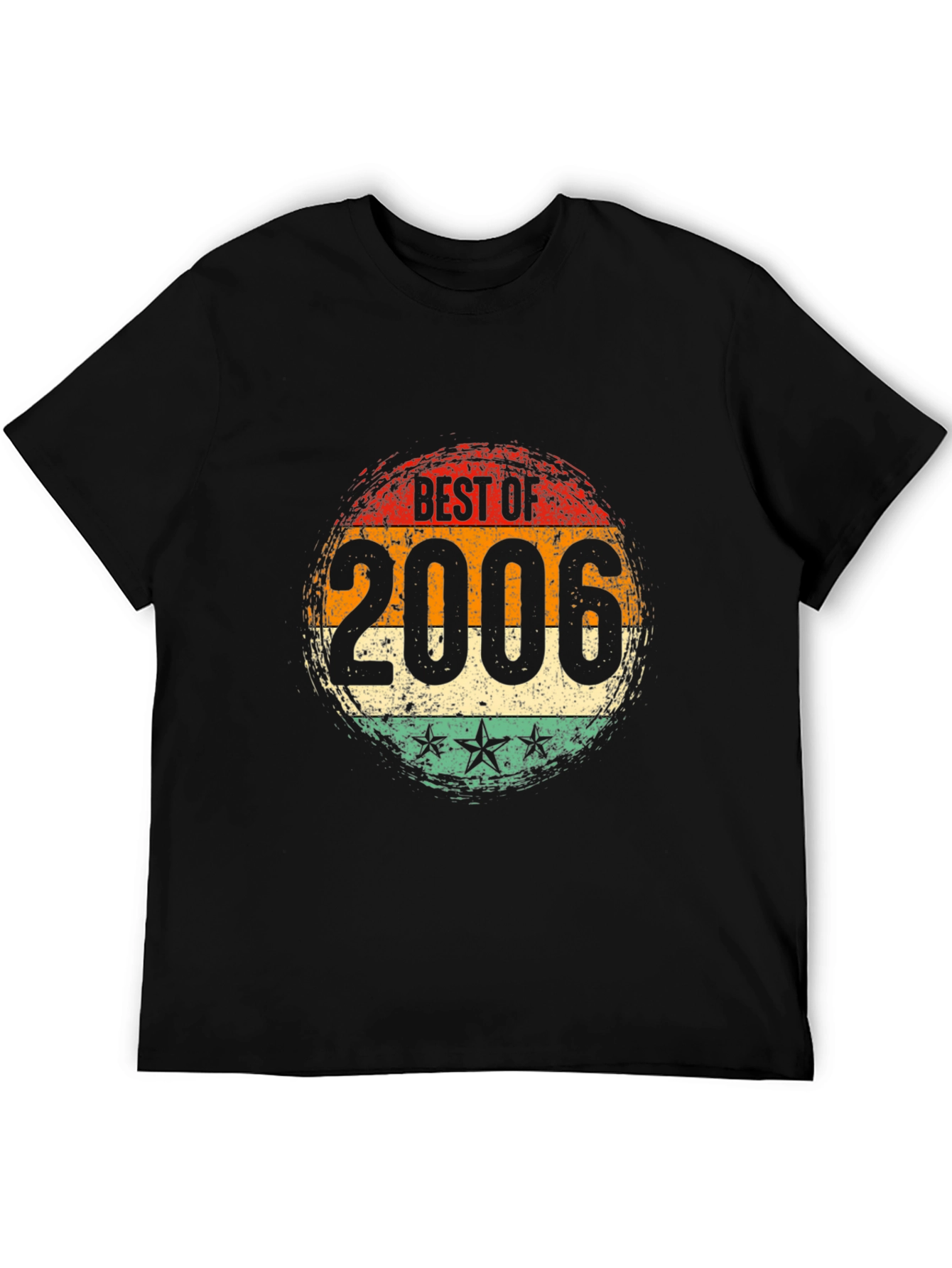 Black Best of 2006 Vintage Style T-Shirt view 5