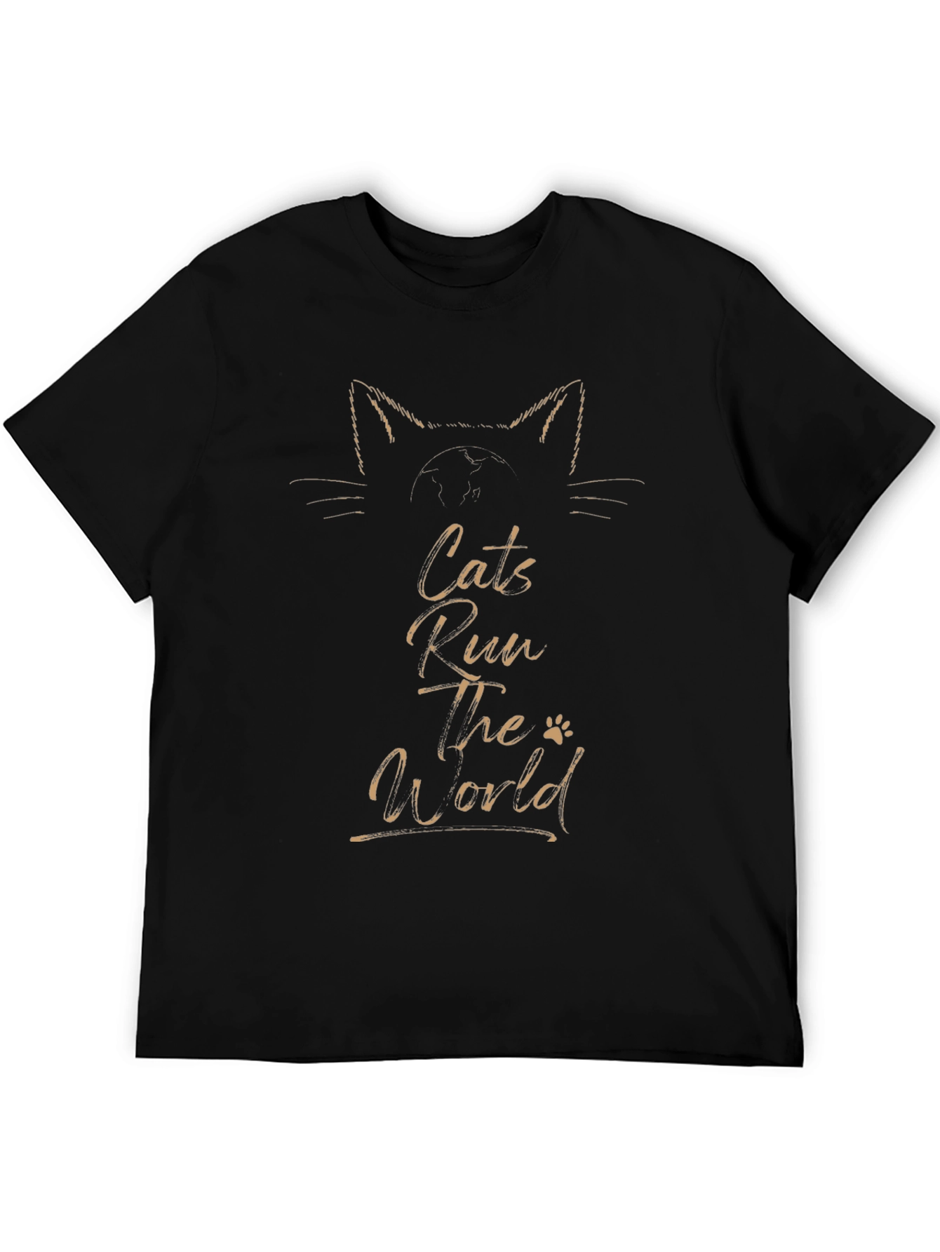 Black Cats Run The World Graphic Tee - Unisex view 5