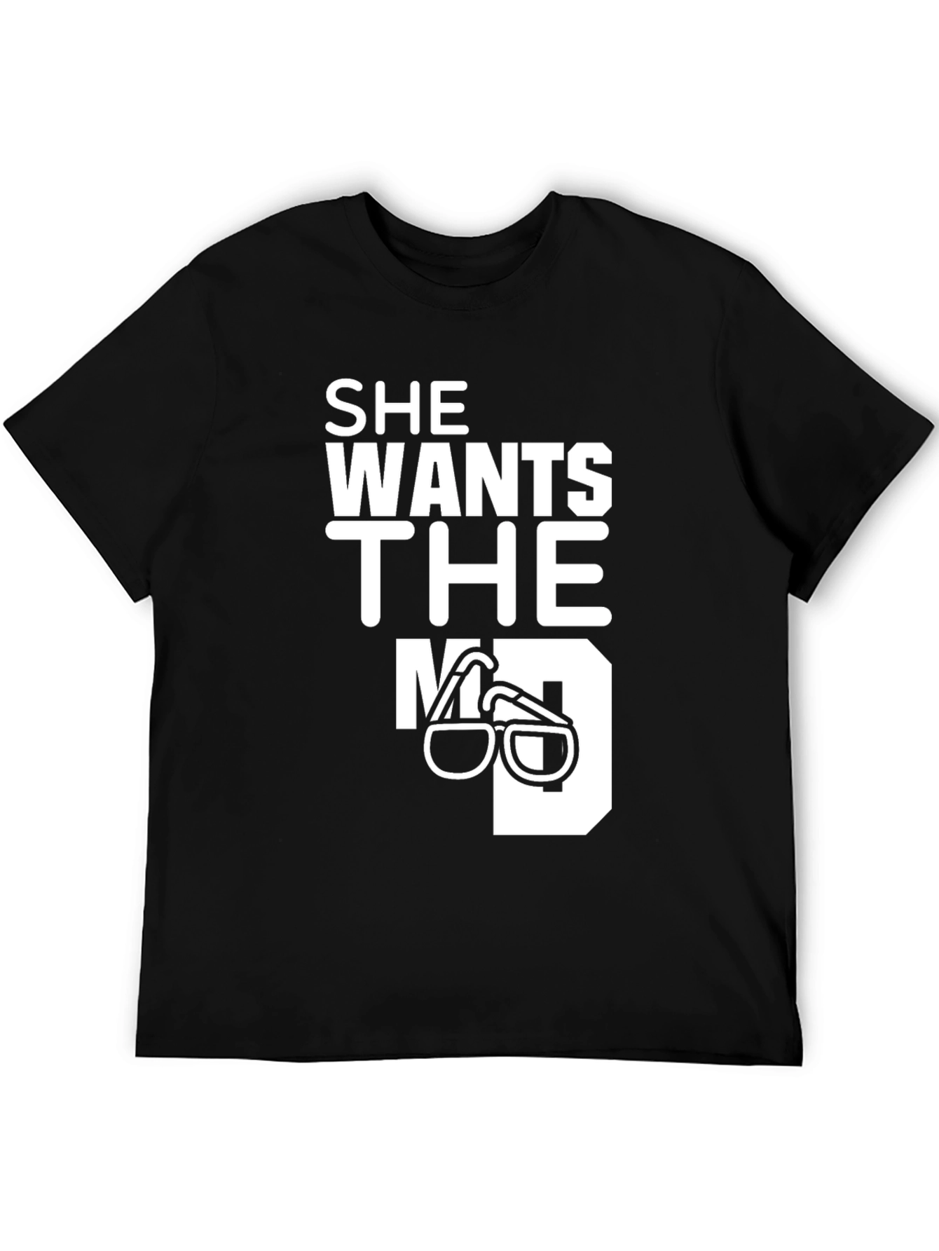 Black She Wants The MD T-Shirt view 5