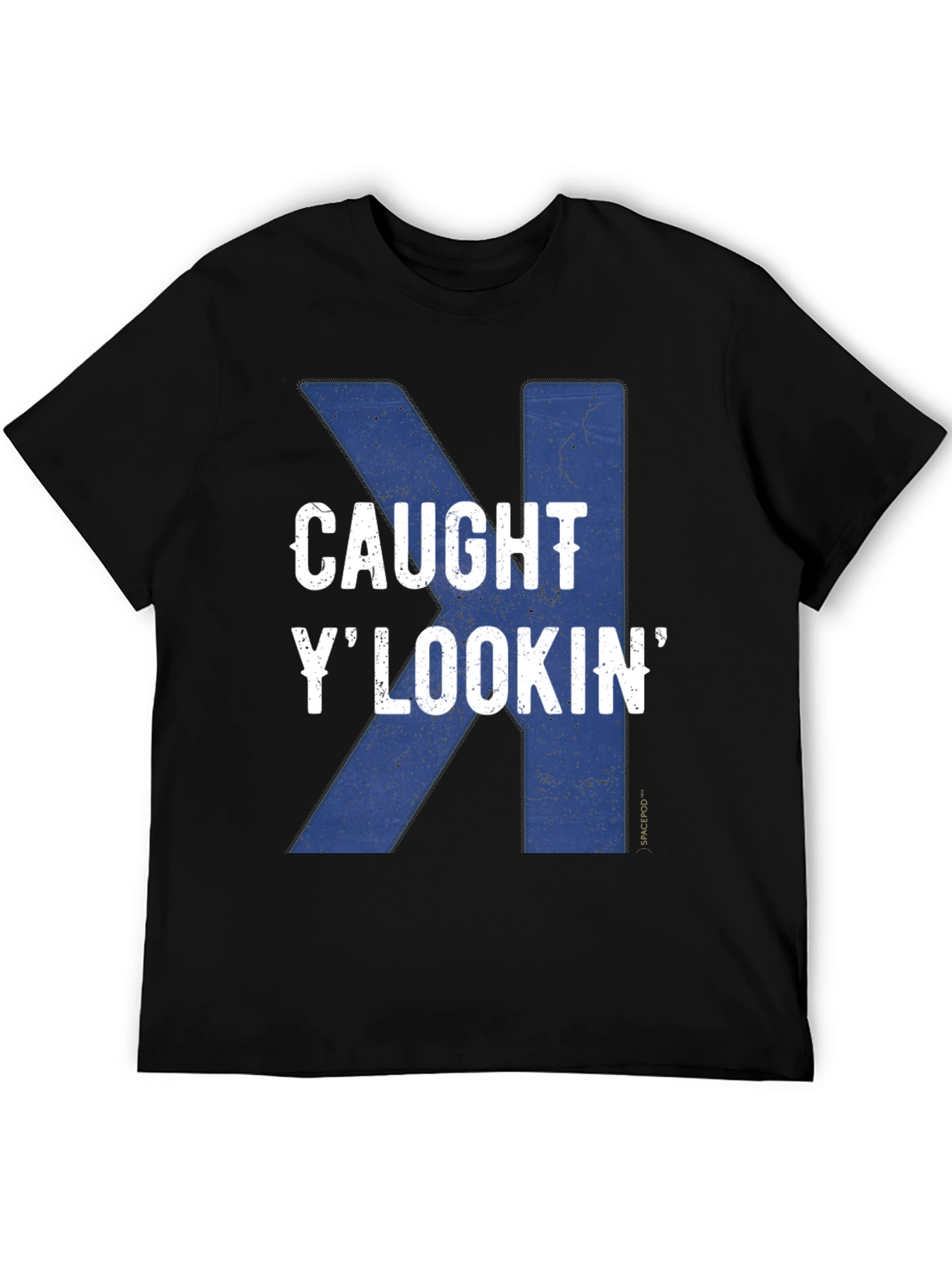 Black Caught Y' Lookin' Graphic Tee view 5