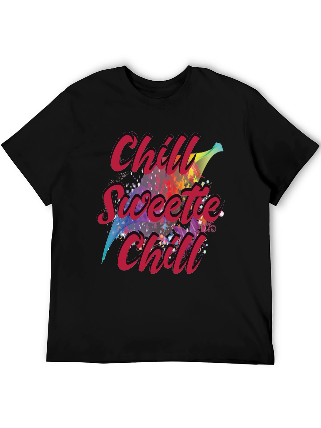 Black Chill Sweetie Chill Graphic Tee view 5