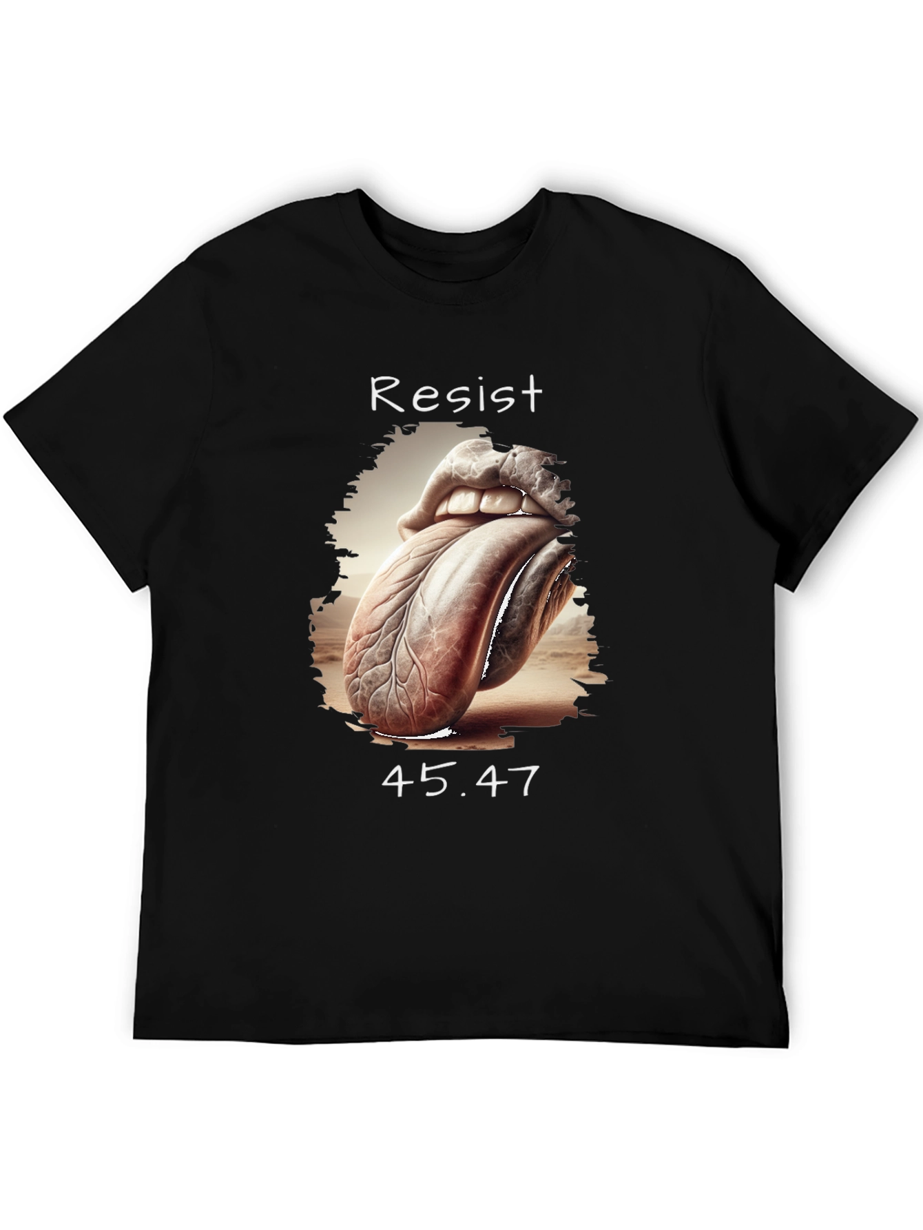 Black Resist 45.47 Graphic Tee view 5