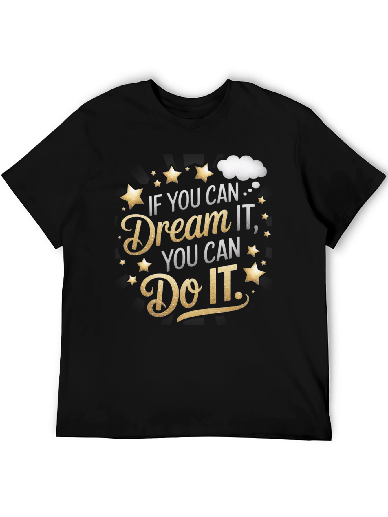 Black Dream It Do It Black T-Shirt view 5