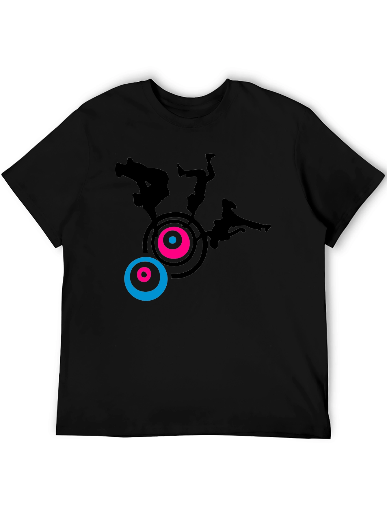 Black Urban Beat T-Shirt: Street Dance Graphic Tee view 5