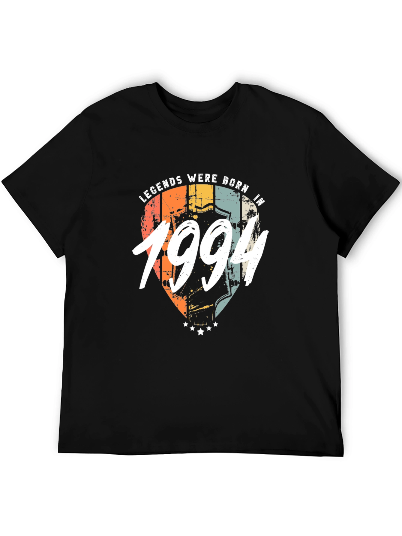 Black Legends Born in 1994 Black T-Shirt view 5
