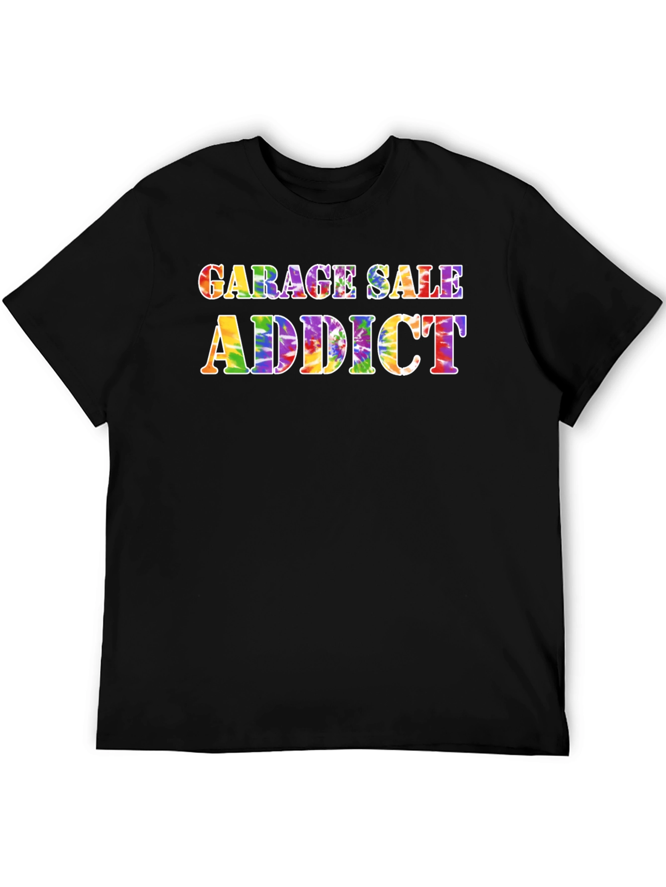 Garage Sale Addict Tie-Dye Graphic Tee - 5