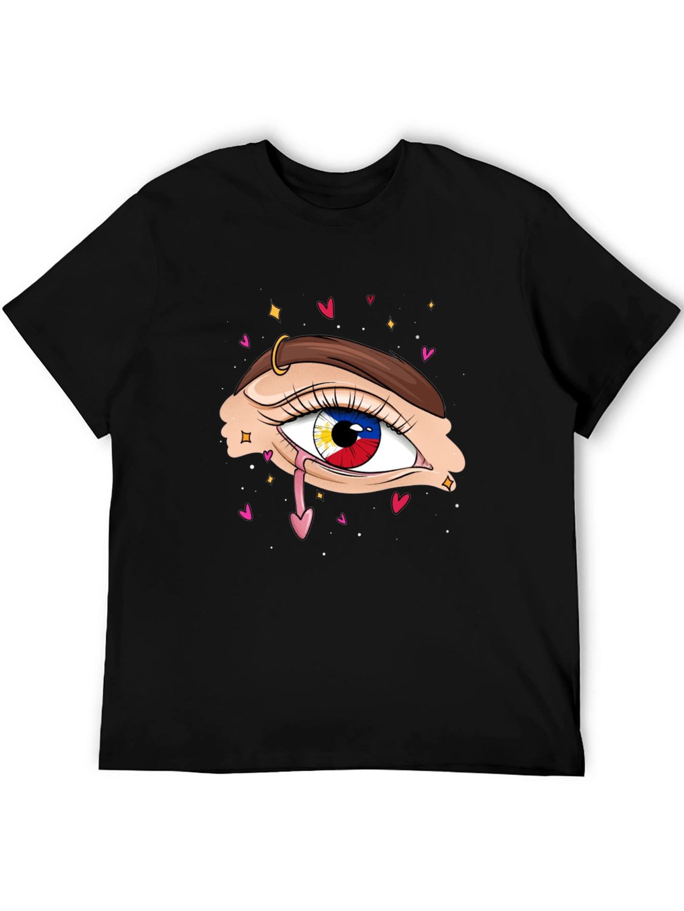 Eye Graphic Tee - Unique Design - 5