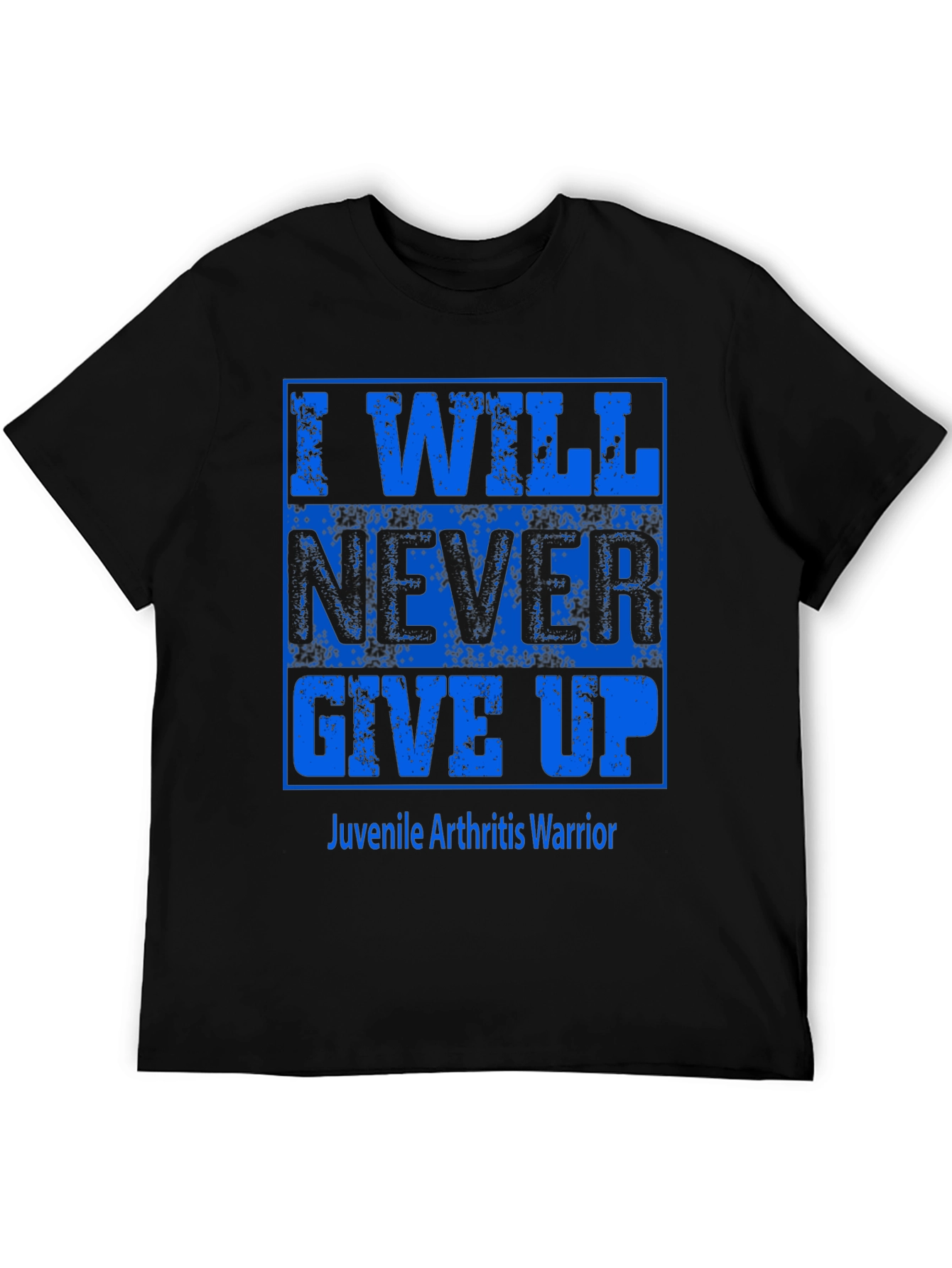 I Will Never Give Up - Juvenile Arthritis Warrior T-Shirt - 5