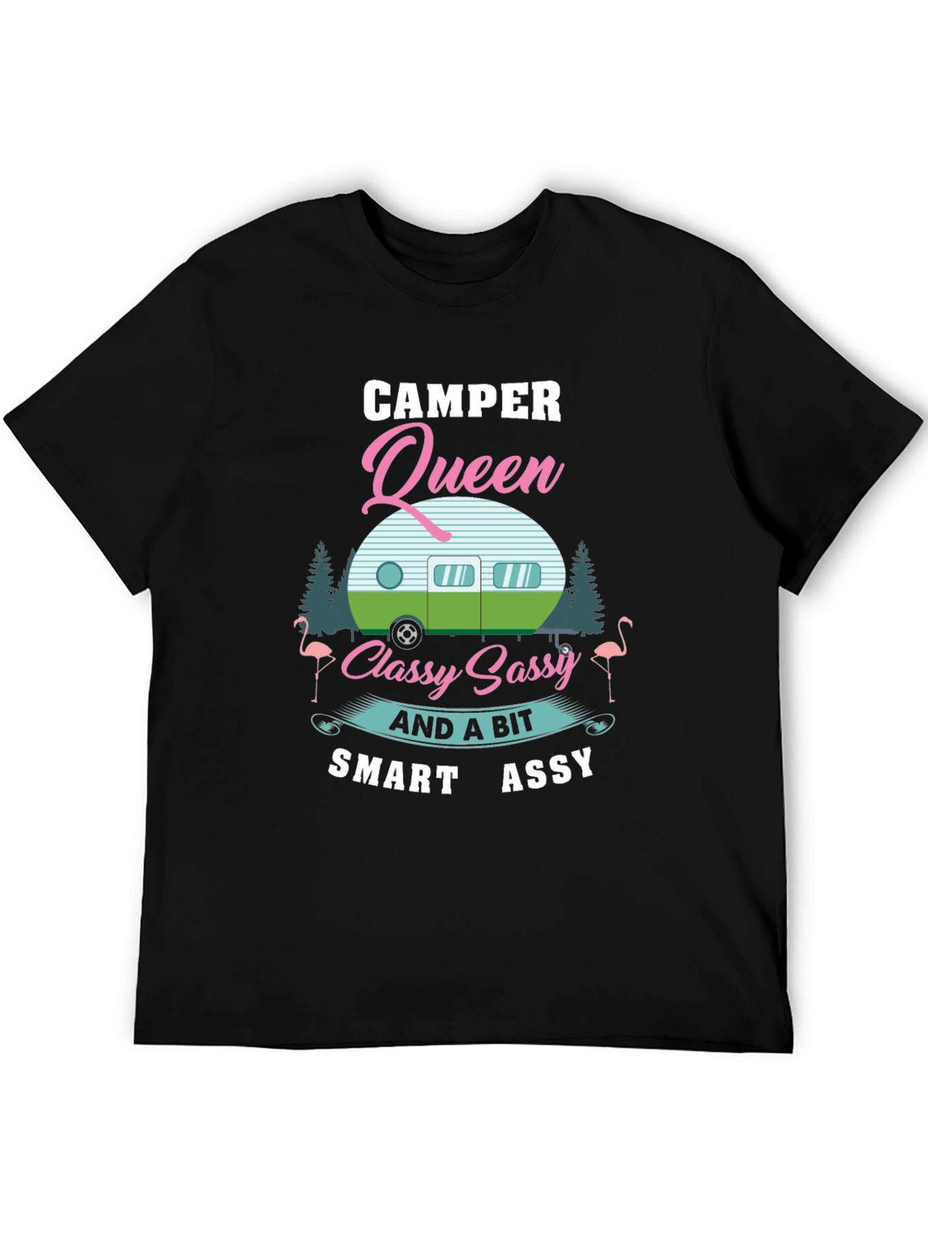 Camper Queen T-Shirt - Classy Sassy & a Bit Smart Assy - 5