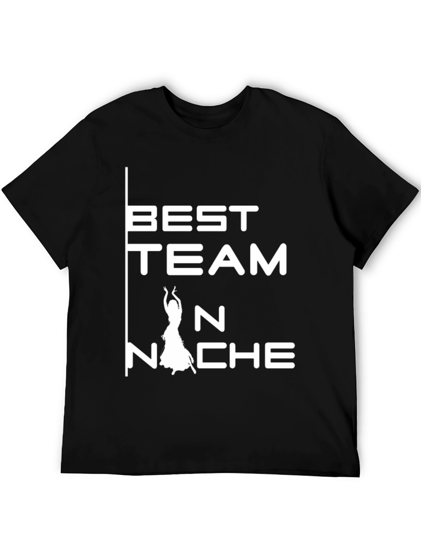 Black Best Team N Noche Dance T-Shirt view 5