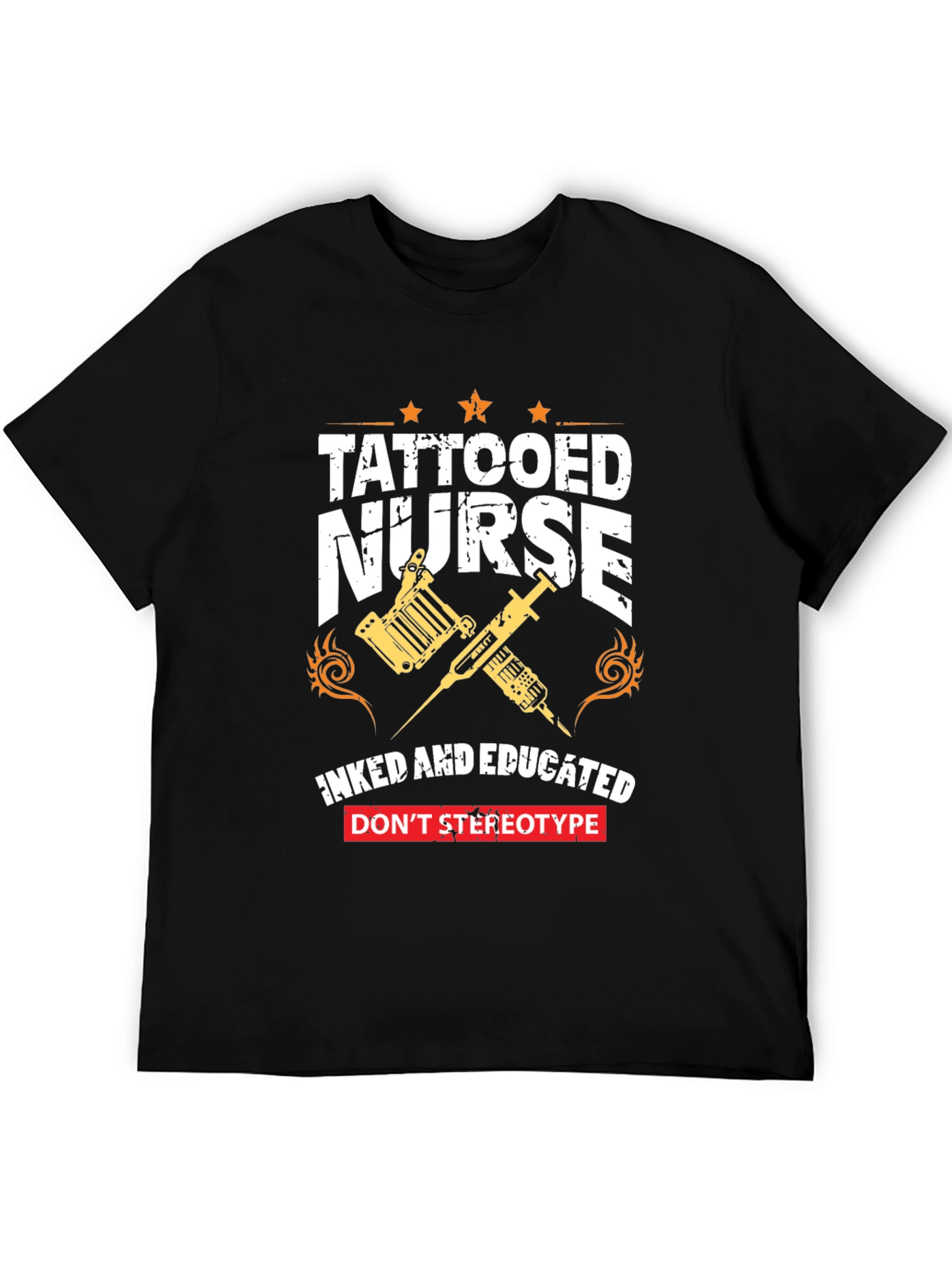 Tattooed Nurse Graphic Tee - 5