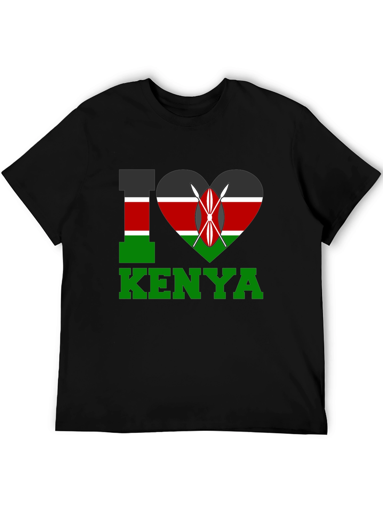 I Love Kenya T-Shirt - National Pride - 5