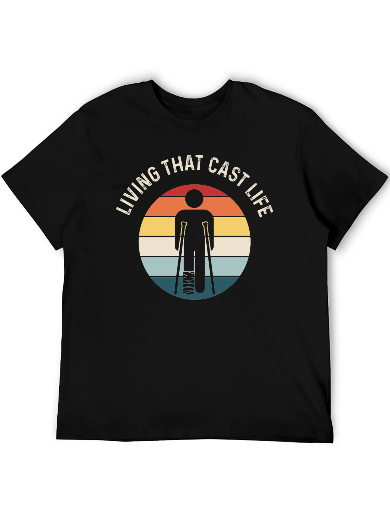 Black Living That Cast Life T-Shirt view 5