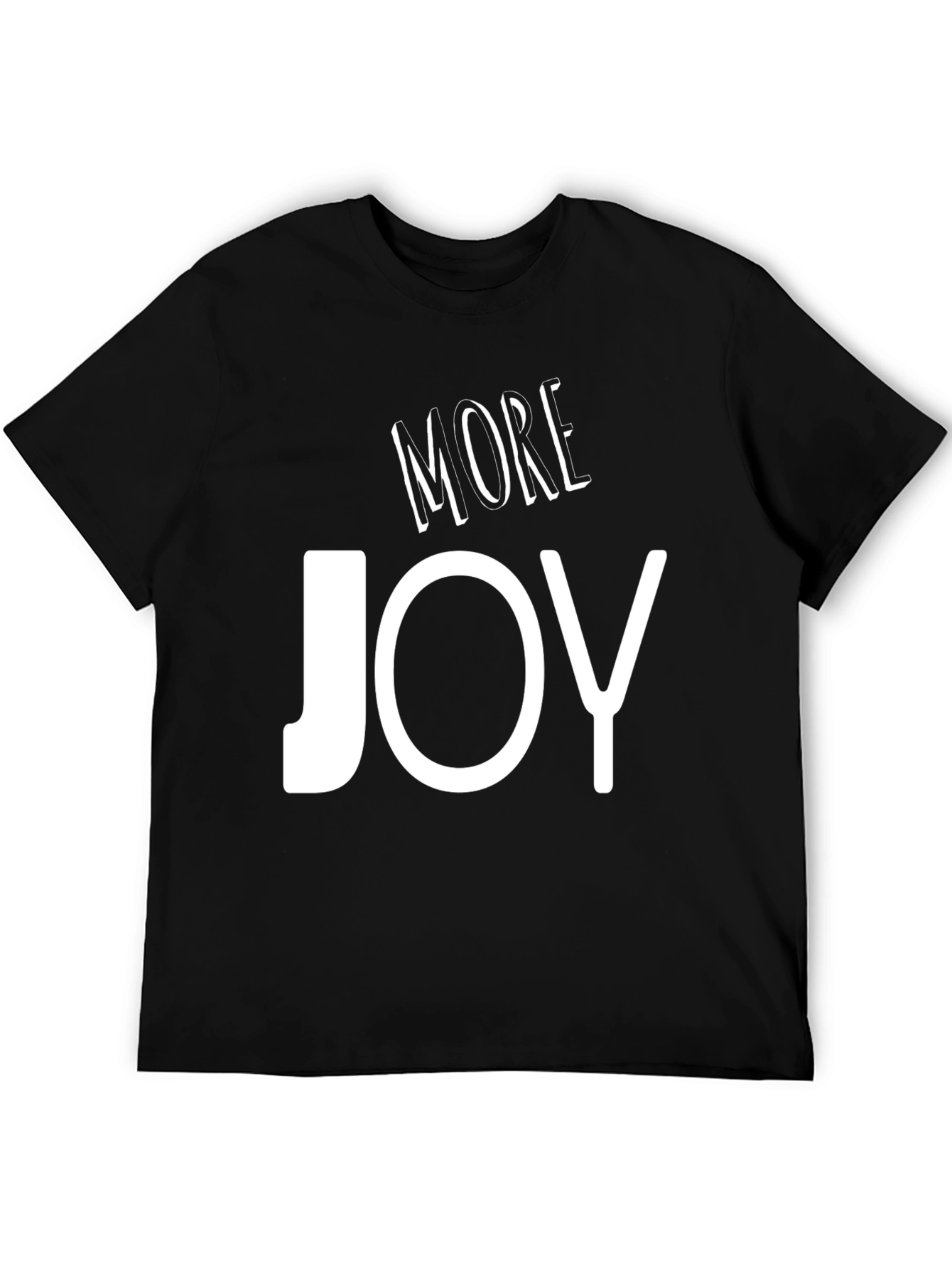 Black More Joy Black Graphic T-Shirt view 5