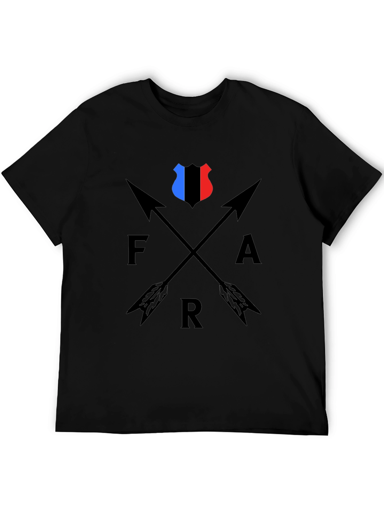 Black FAR Arrow Graphic Tee - Men's Black T-Shirt view 5