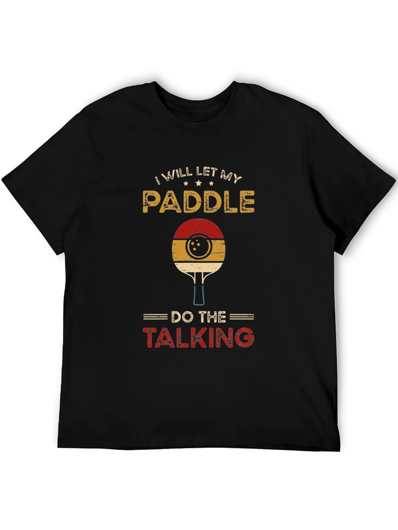Black Paddle Talking T-Shirt view 5