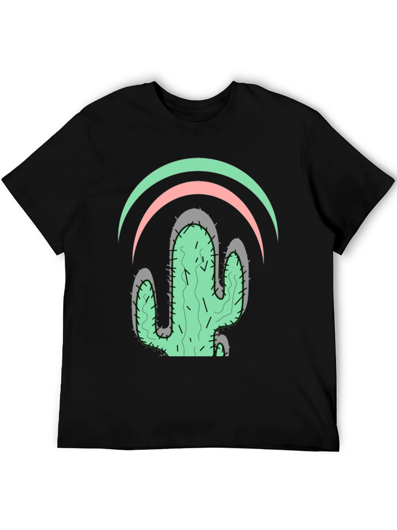 Cactus Graphic Tee - Stylish Desert Vibes - 5