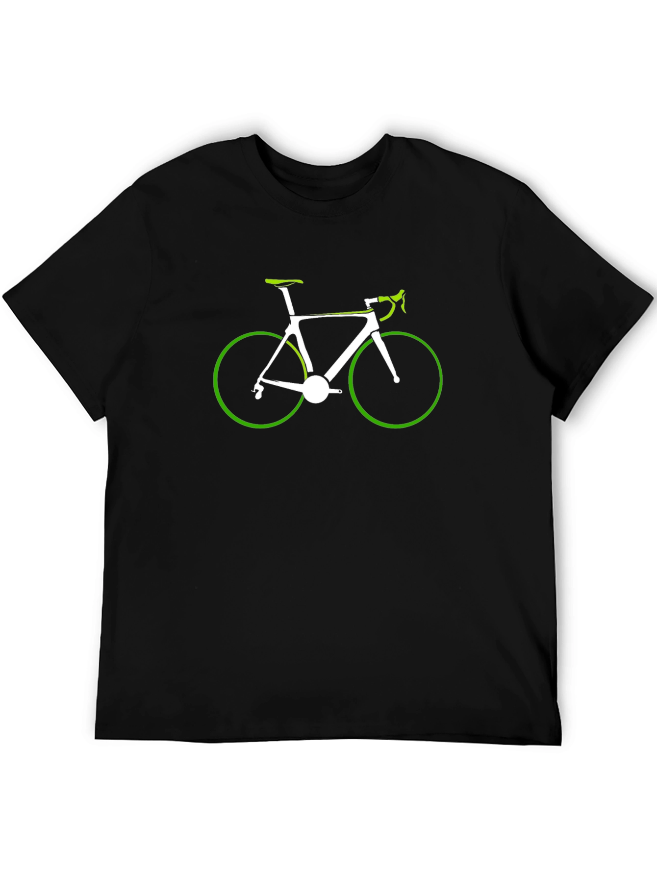 Black Bike Graphic T-Shirt - Stylish Casual Wear view 5