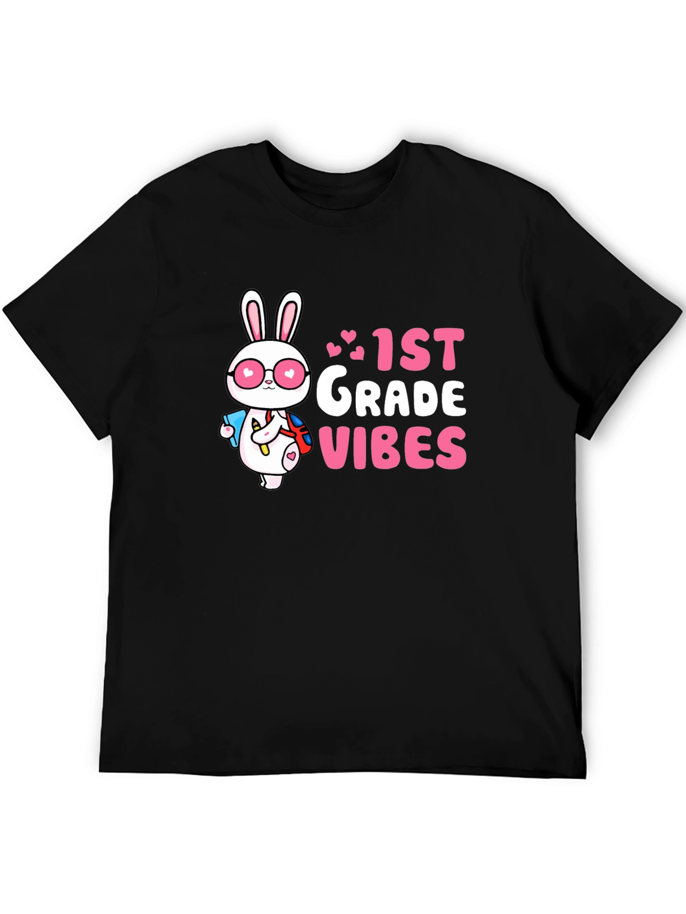 1st Grade Vibes Bunny T-Shirt - 5