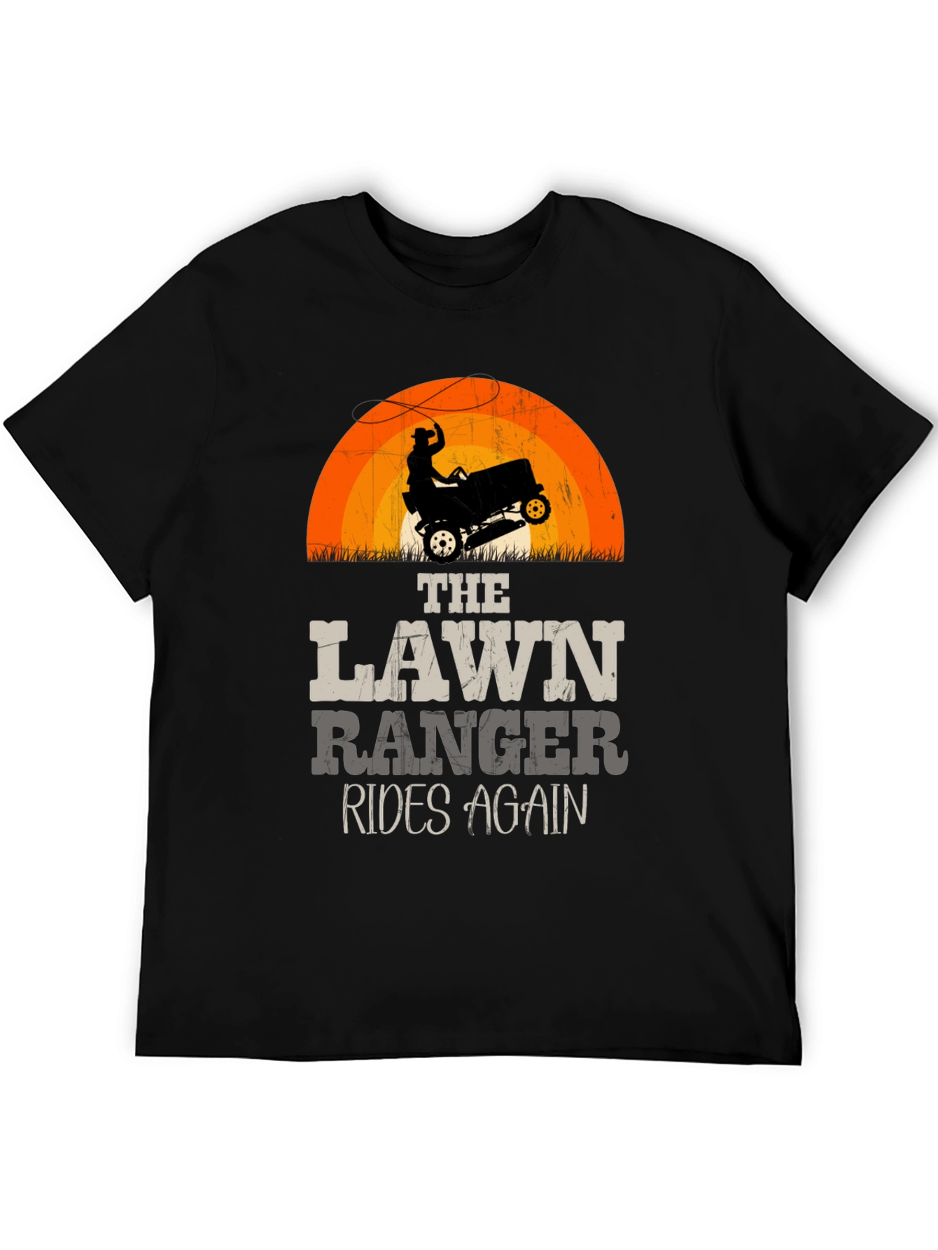 Lawn Ranger Rides Again Graphic T-Shirt - 5