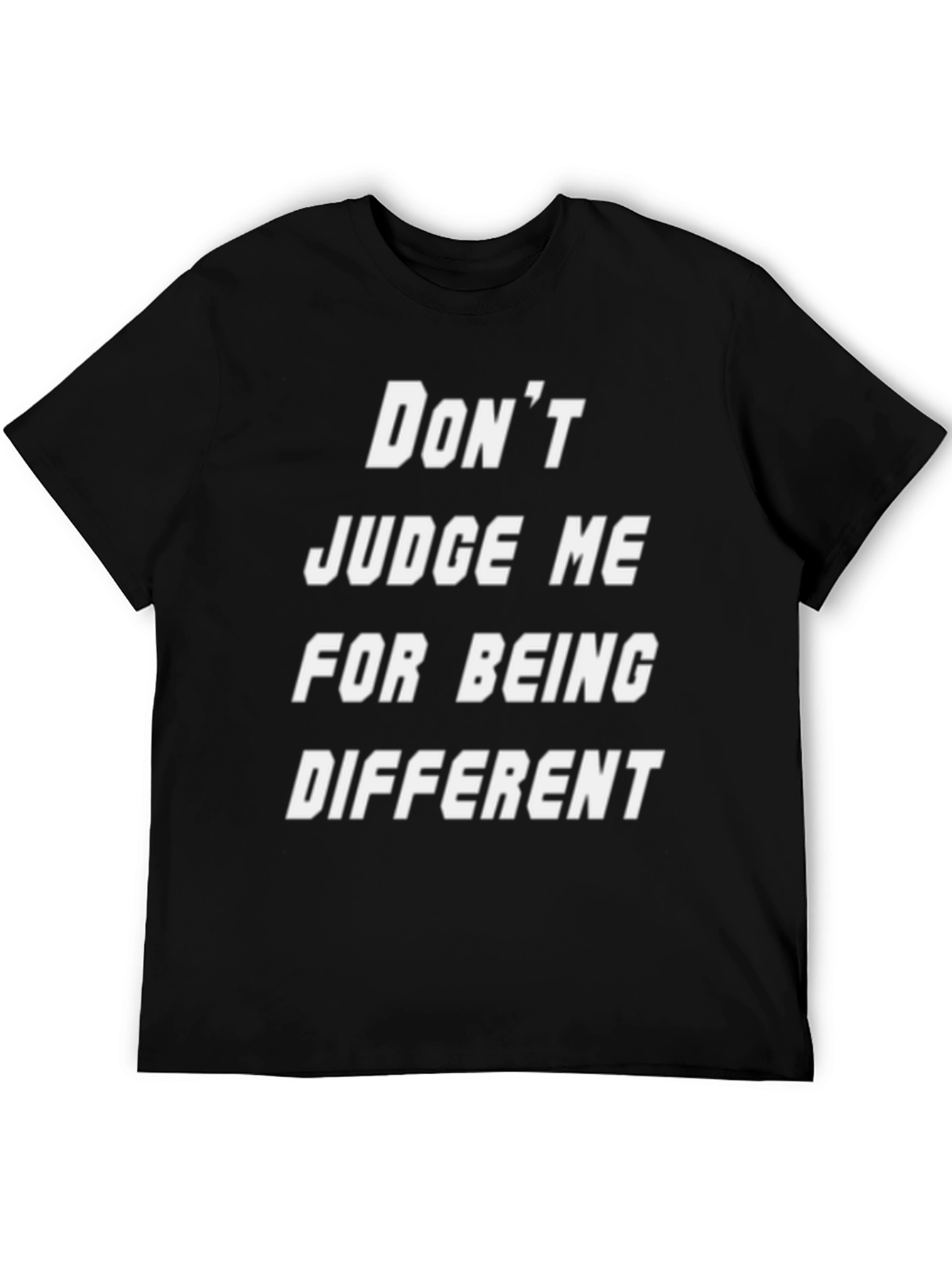 Black Don't Judge Me Graphic Tee view 5
